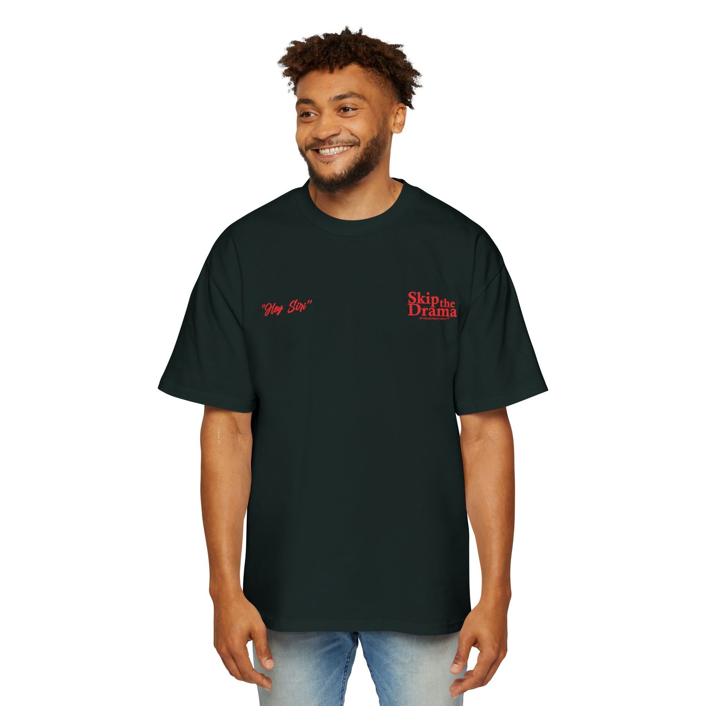 SKIP THE DRAMA / Heavy Oversized Tee