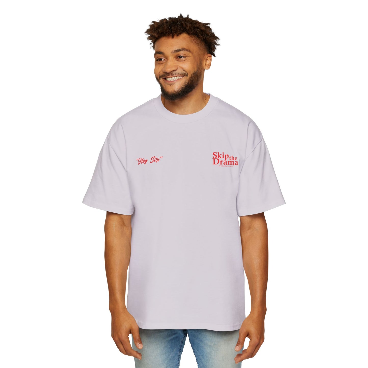 SKIP THE DRAMA / Heavy Oversized Tee