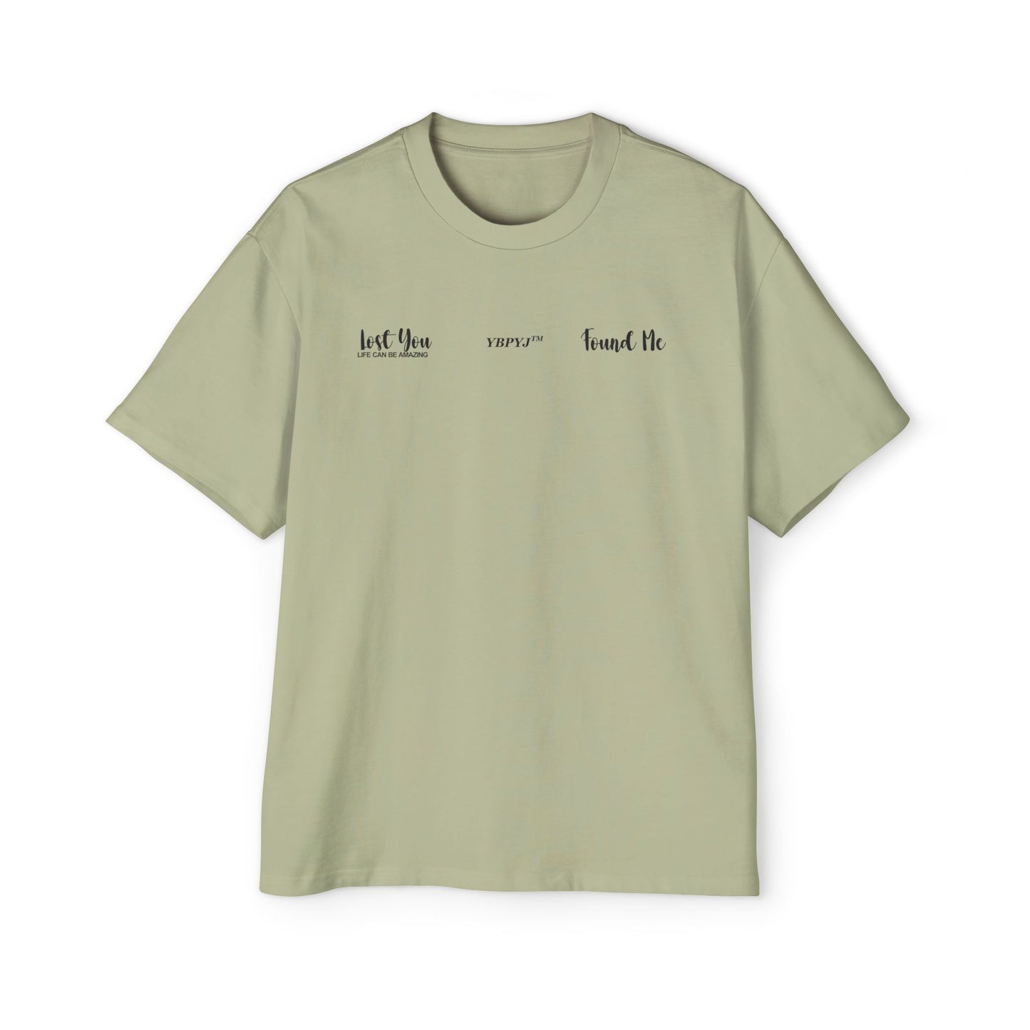 LOST YOU FOUND ME Oversized Tee