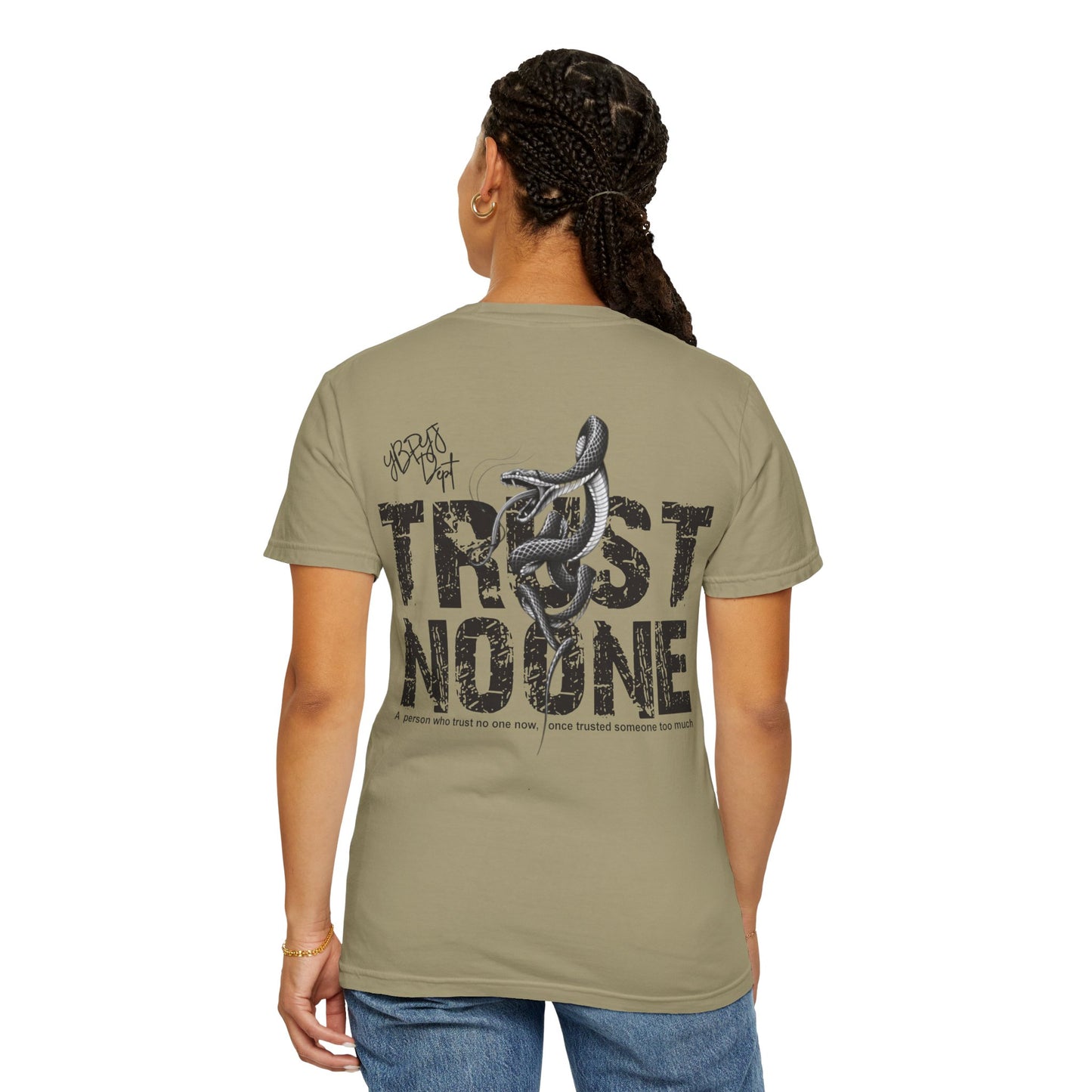 Trust No One Tee for Everyday Wear