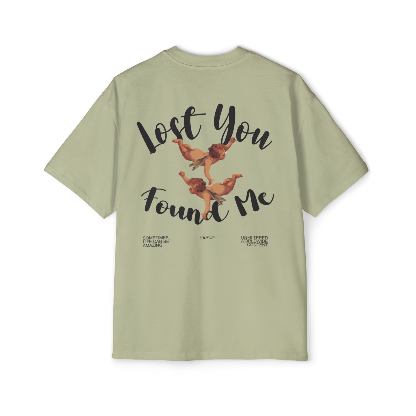 LOST YOU FOUND ME Oversized Tee