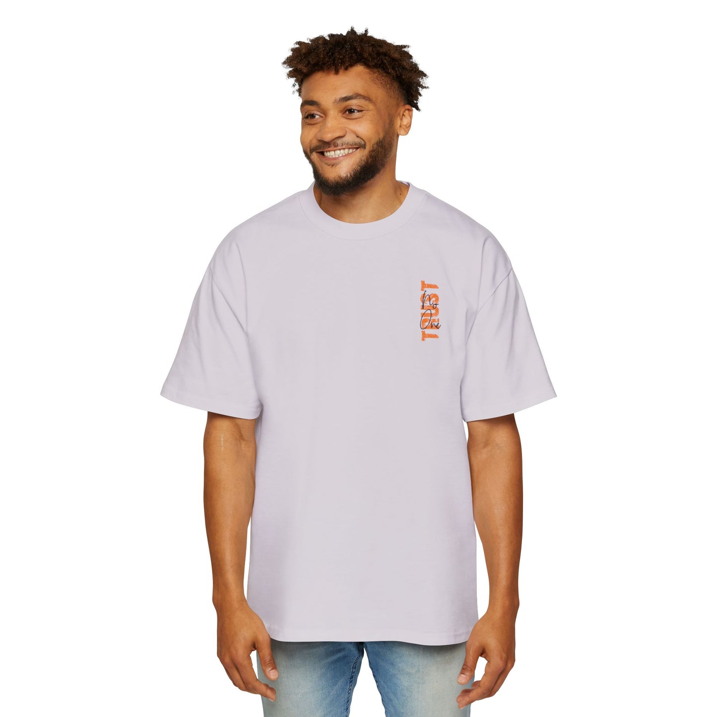 Trust No One Oversized Tee - Streetwear Style