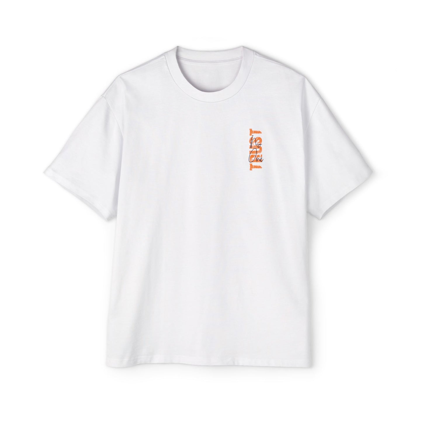 Trust No One Oversized Tee - Streetwear Style