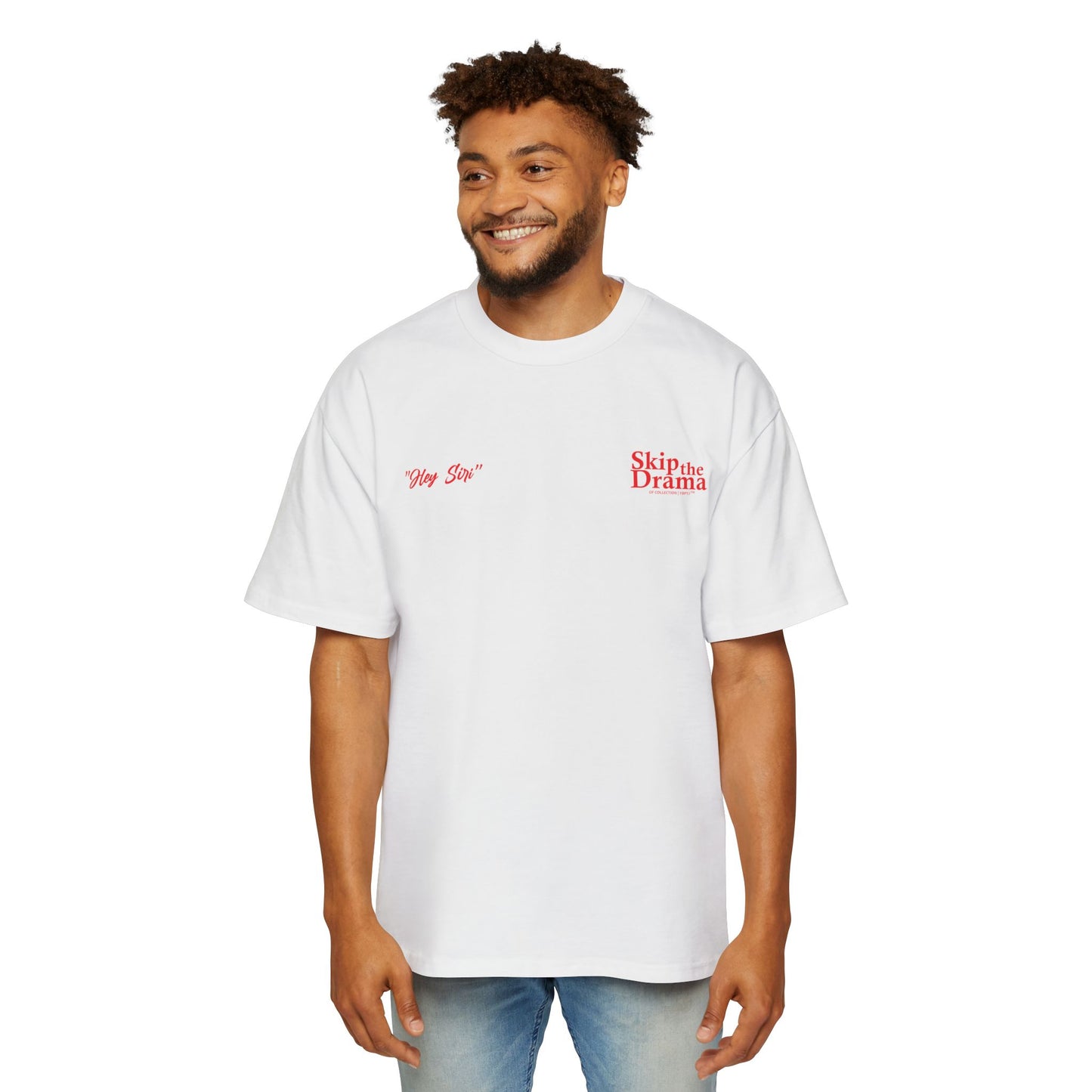 SKIP THE DRAMA / Heavy Oversized Tee