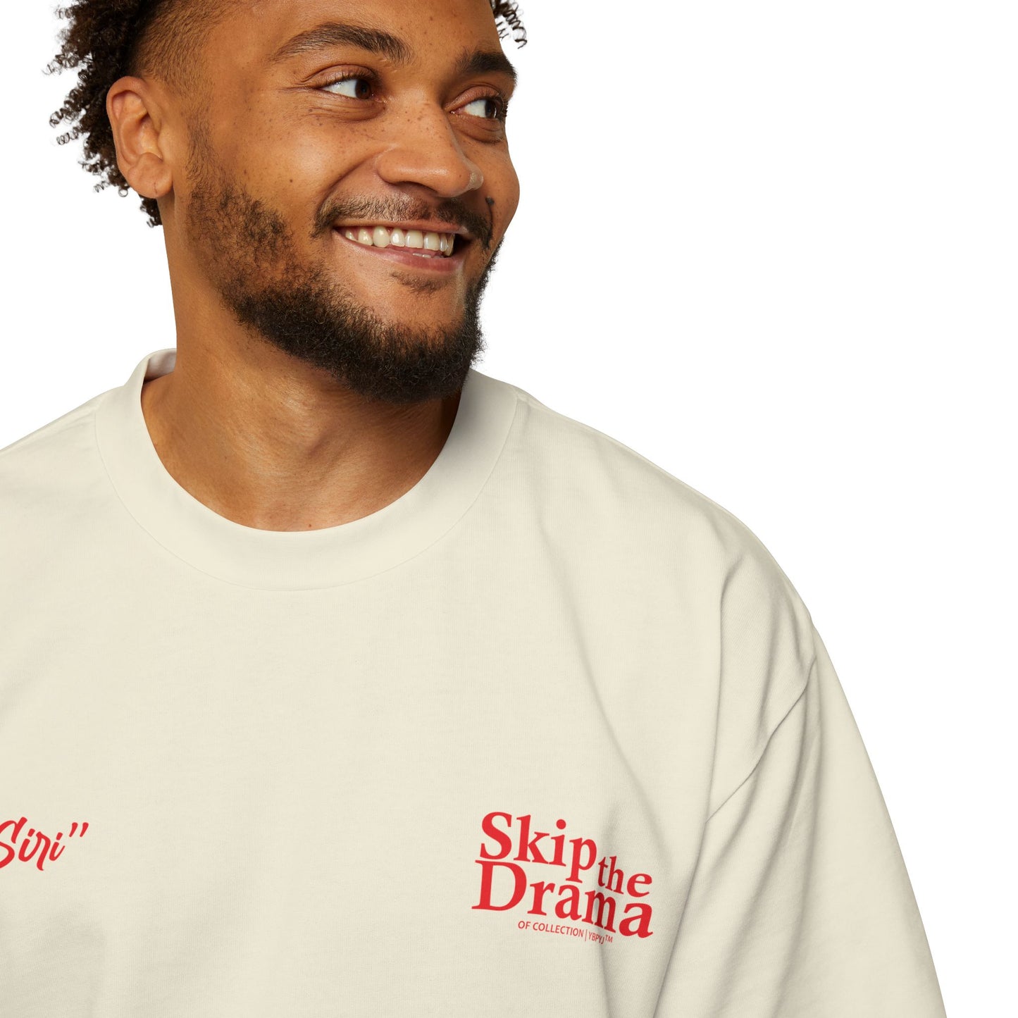 SKIP THE DRAMA / Heavy Oversized Tee