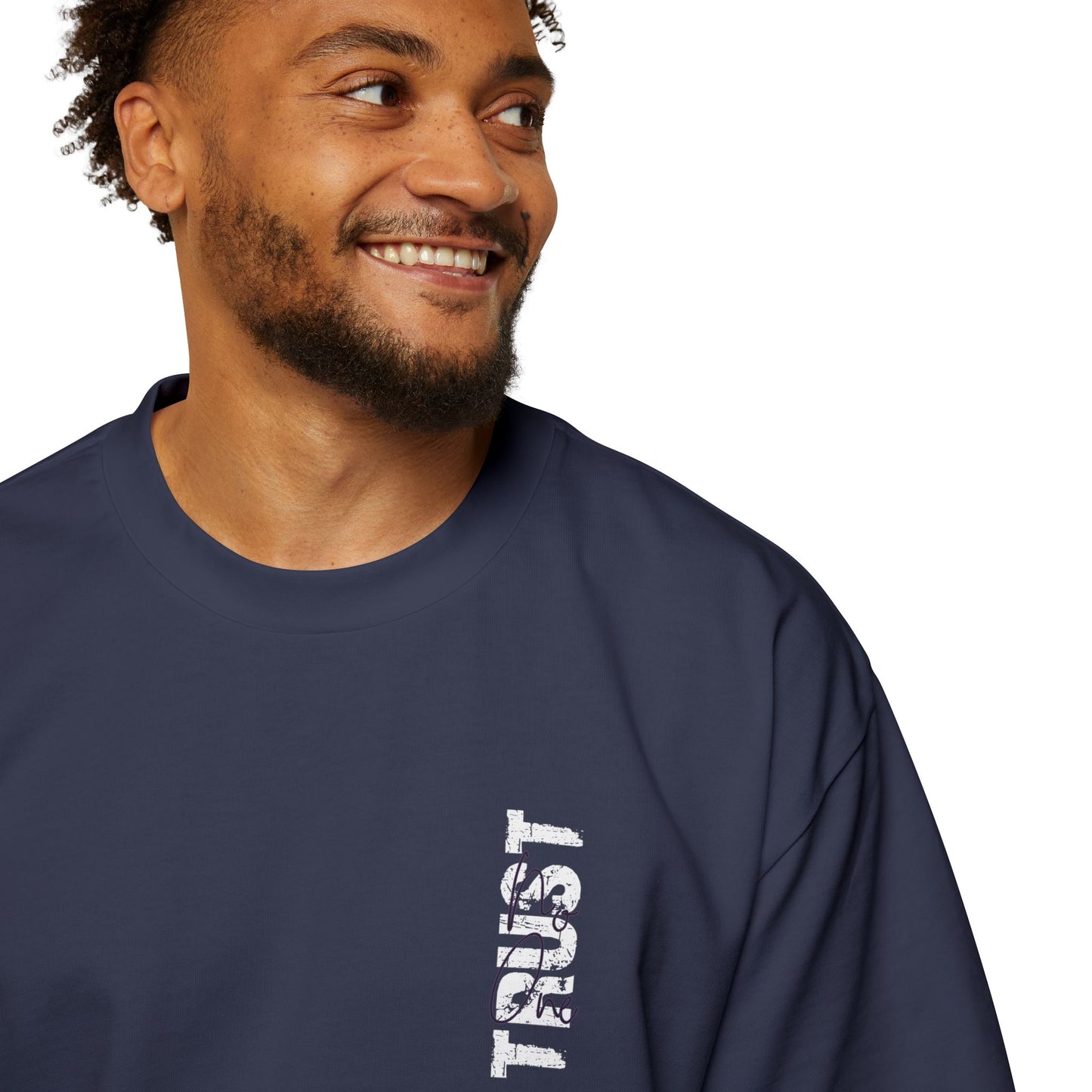 Trust No One Graphic Oversized Tee