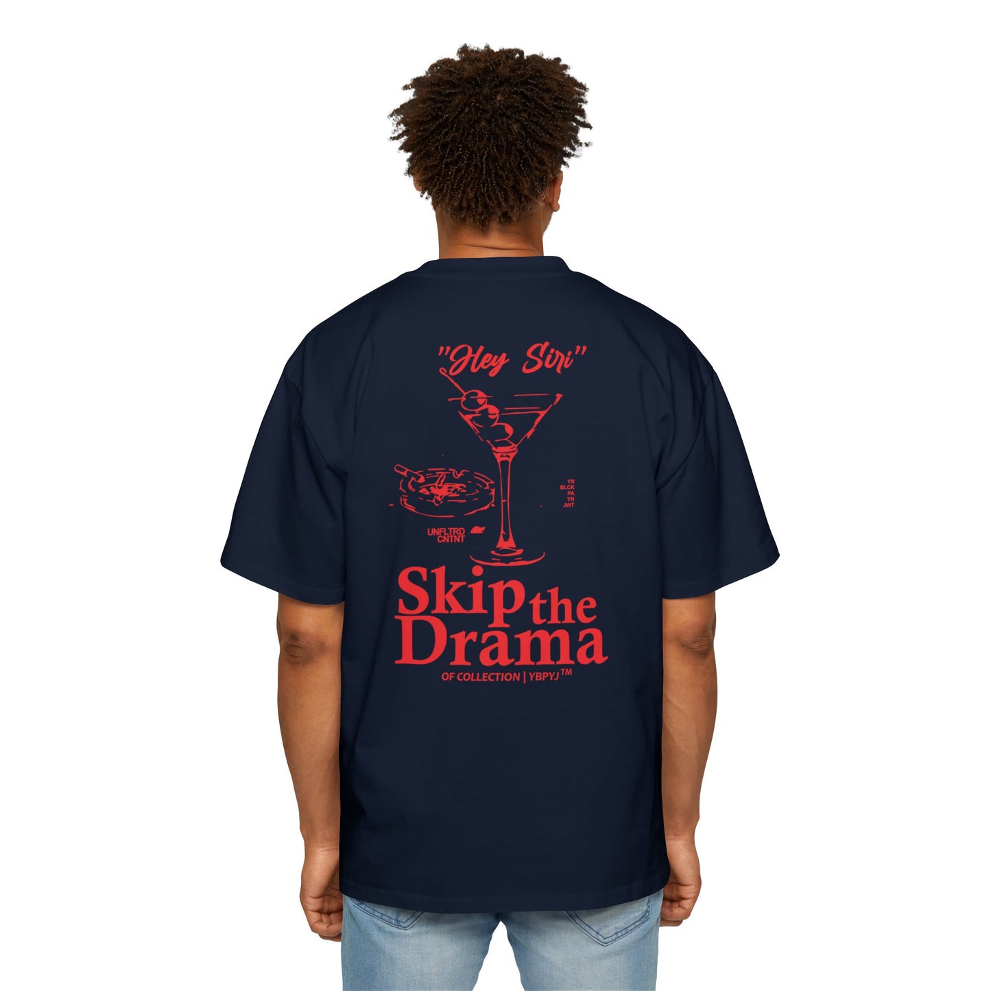 SKIP THE DRAMA / Heavy Oversized Tee