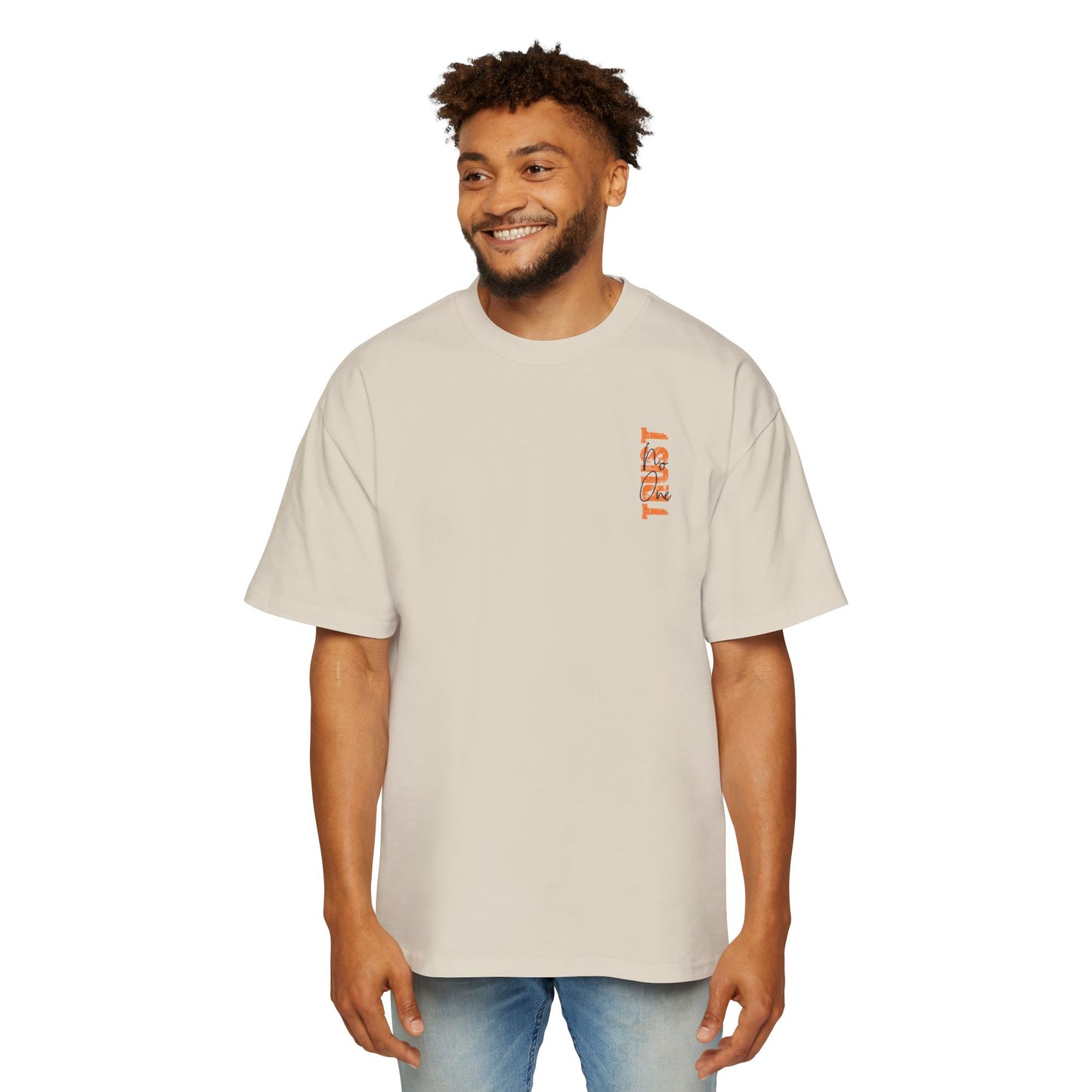 Trust No One Oversized Tee - Streetwear Style