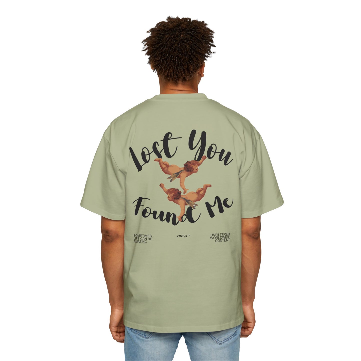 LOST YOU FOUND ME Oversized Tee