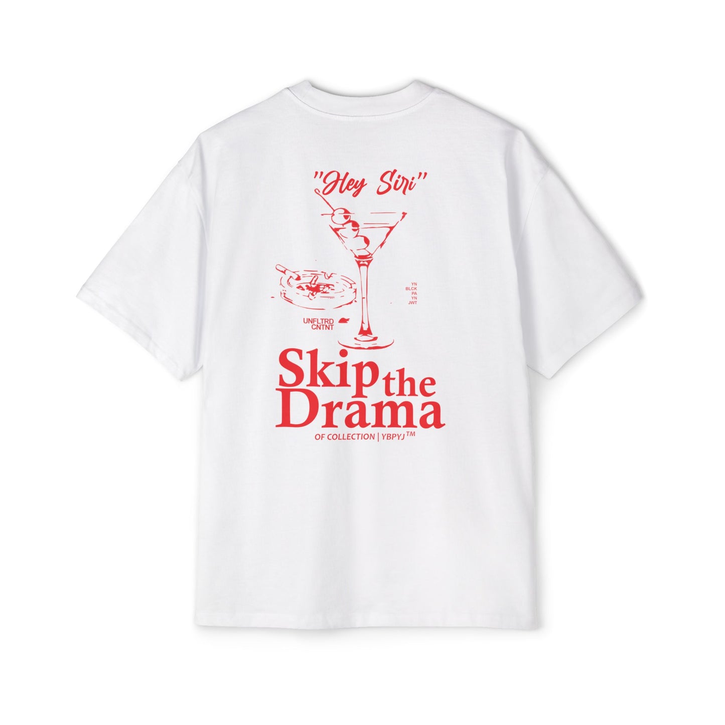 SKIP THE DRAMA / Heavy Oversized Tee