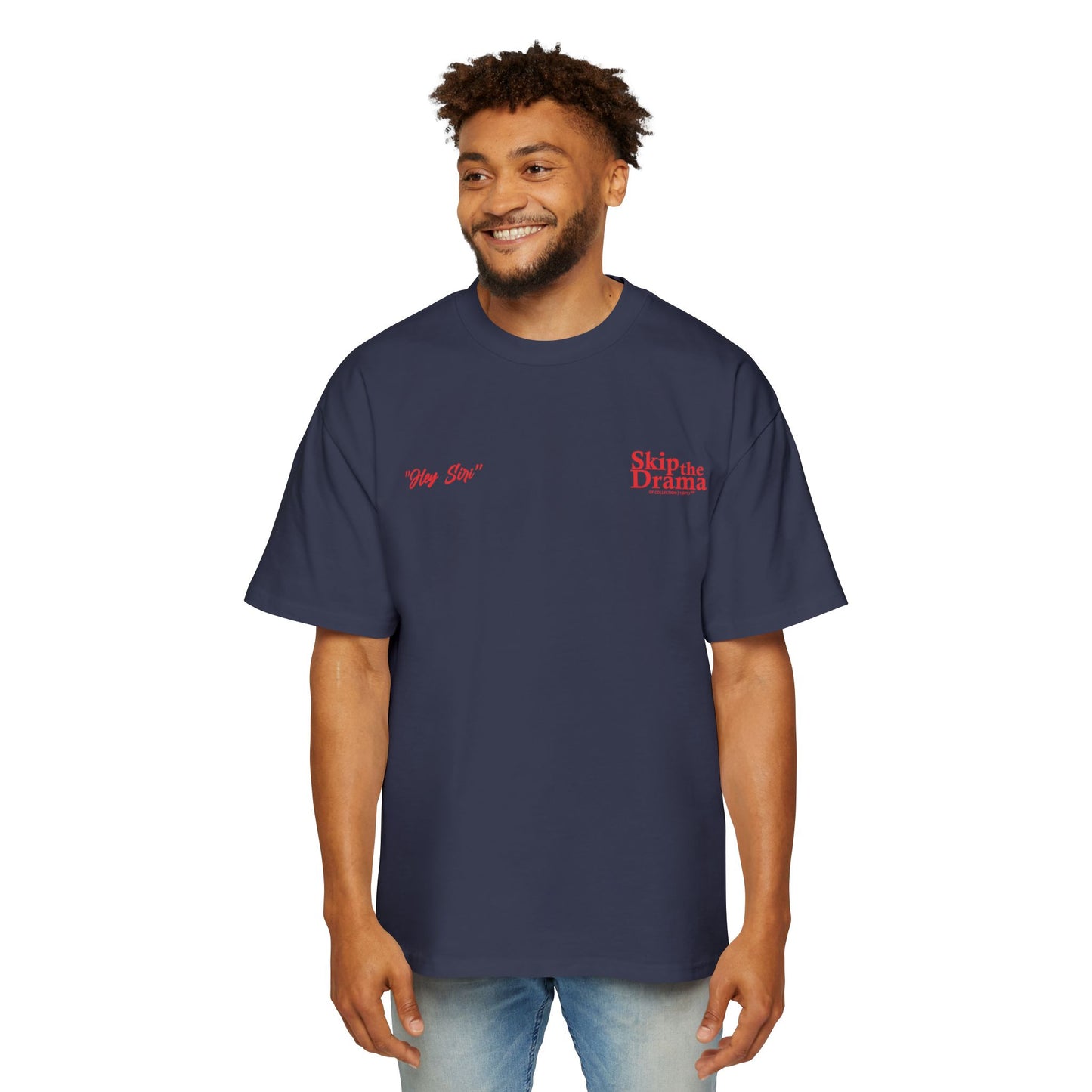 SKIP THE DRAMA / Heavy Oversized Tee