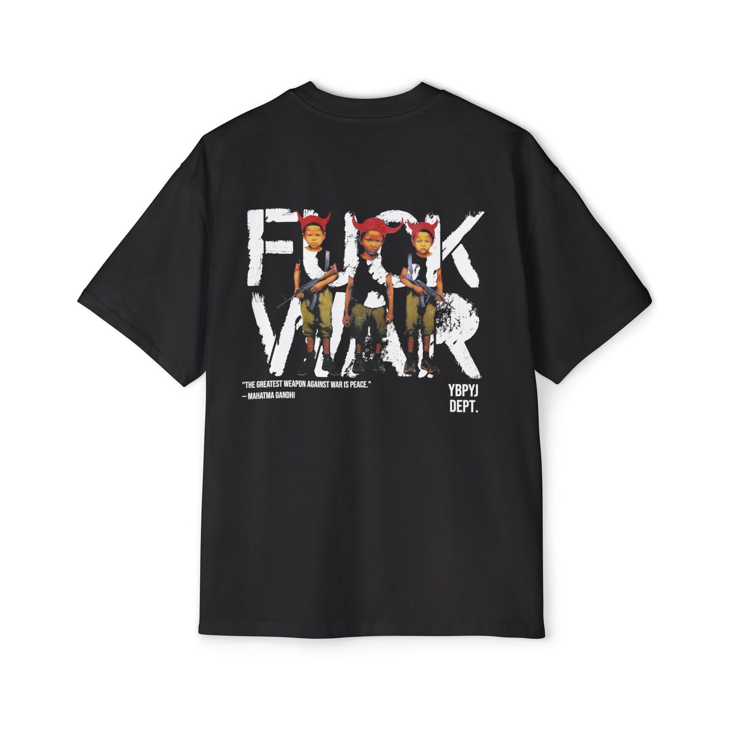 FUCK WAR | Heavy Oversized Tee