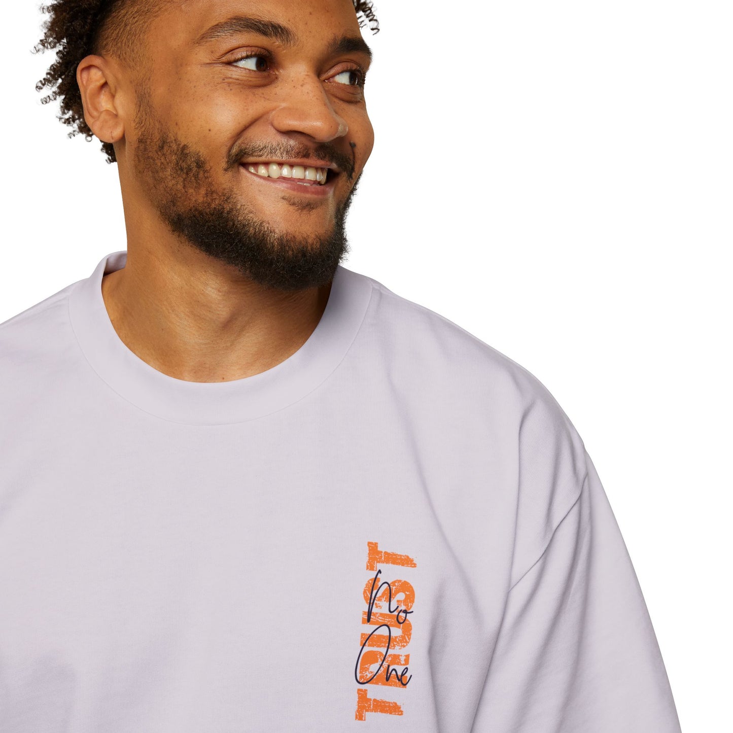 Trust No One Oversized Tee - Streetwear Style