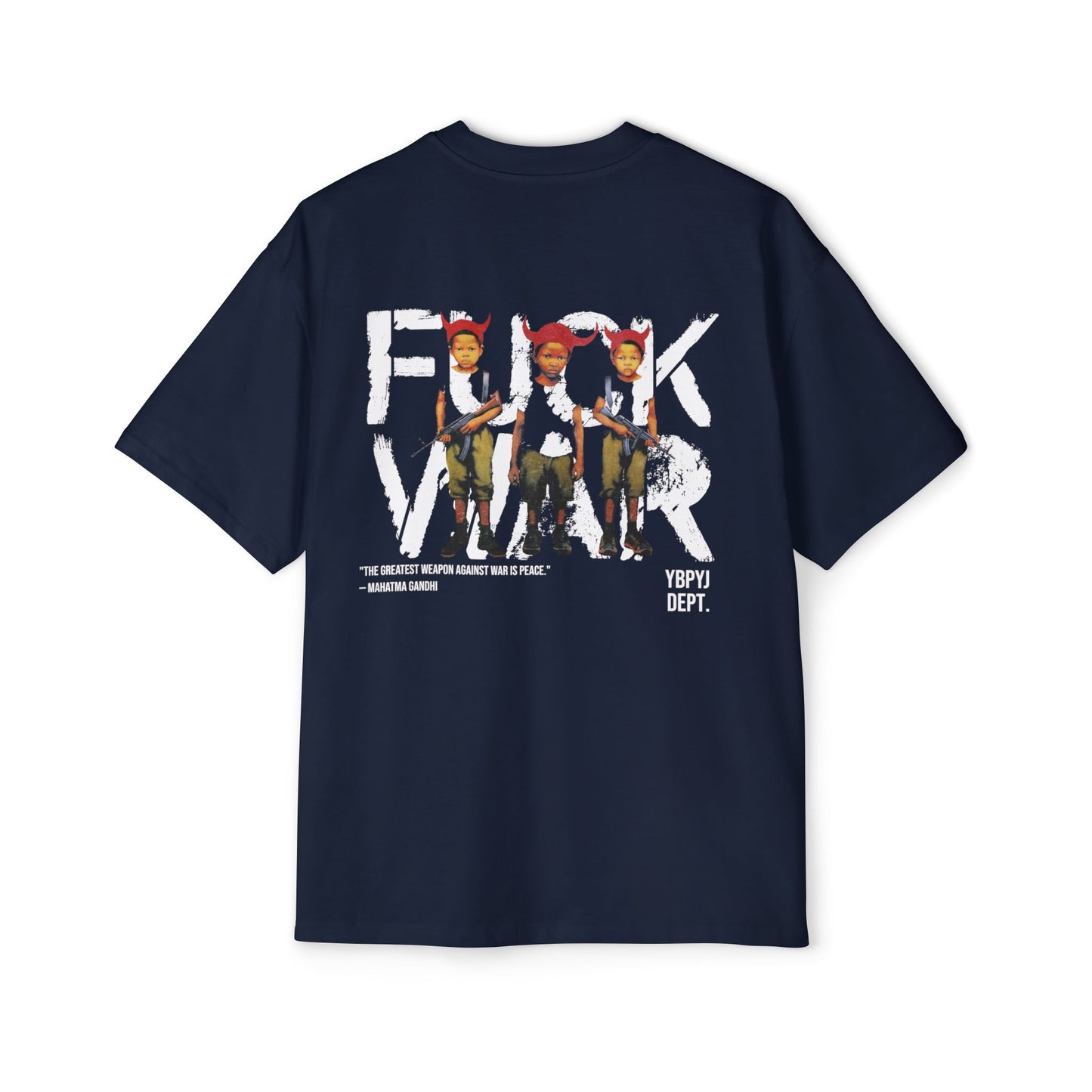 FUCK WAR | Heavy Oversized Tee
