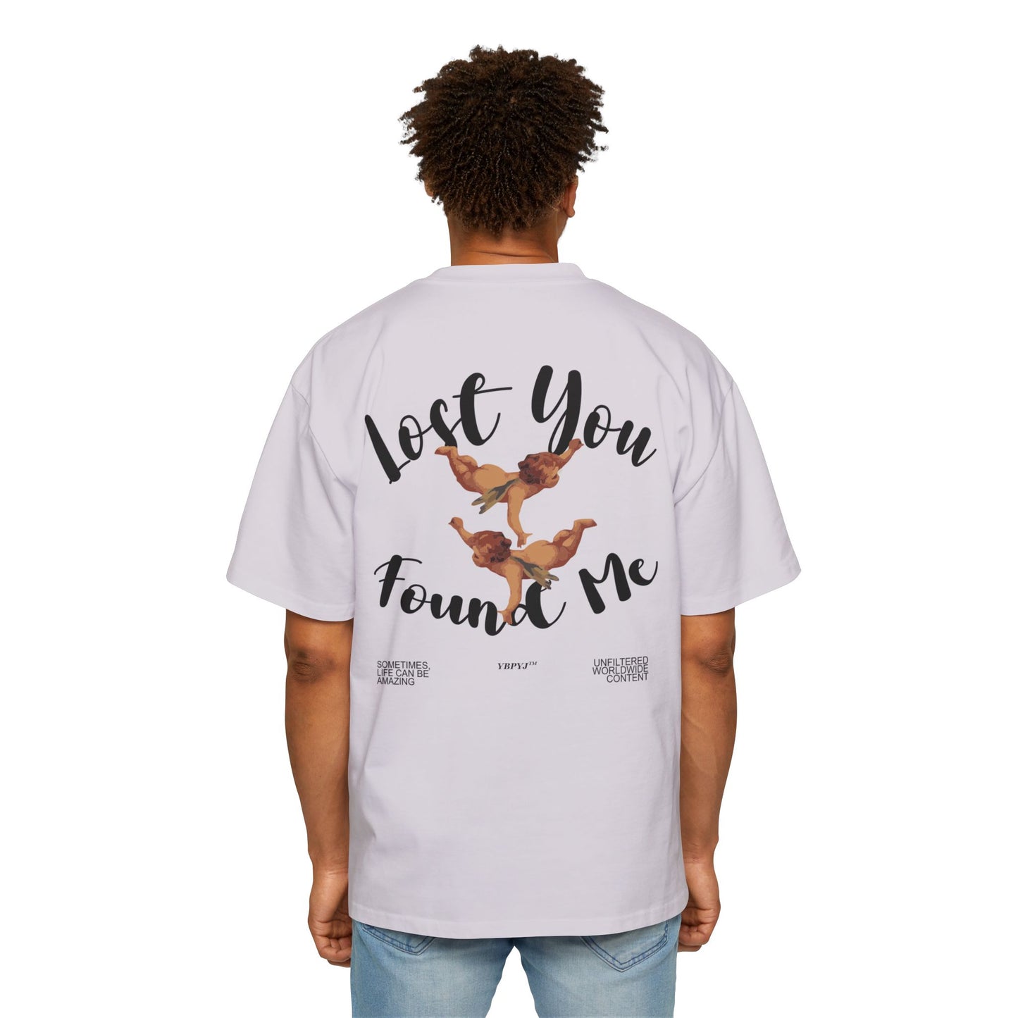 LOST YOU FOUND ME Oversized Tee