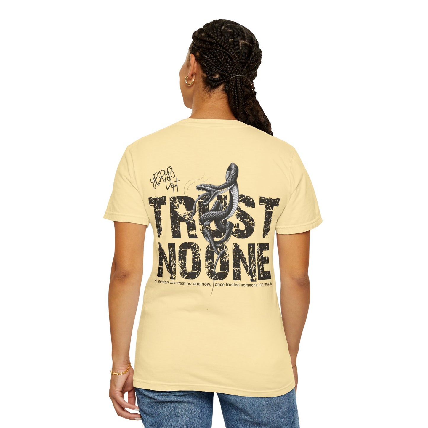Trust No One Tee for Everyday Wear