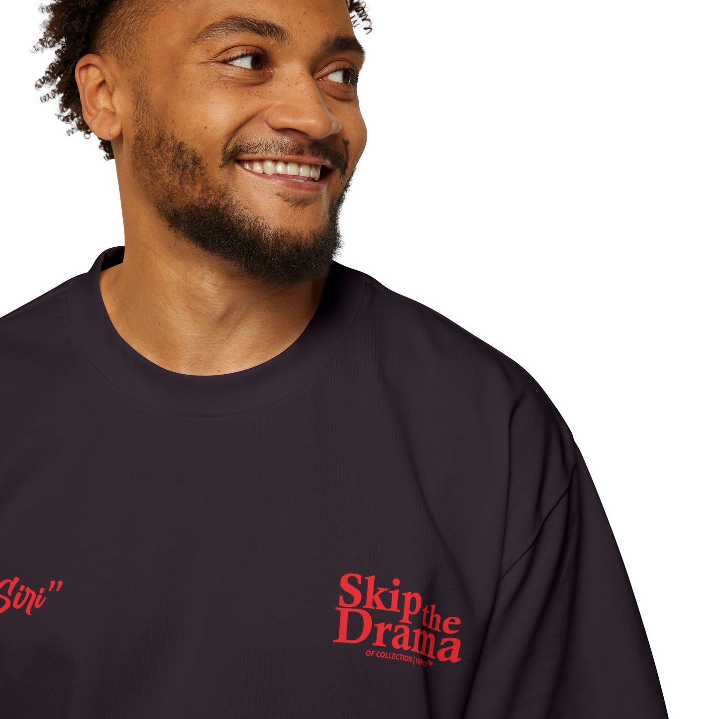 SKIP THE DRAMA / Heavy Oversized Tee