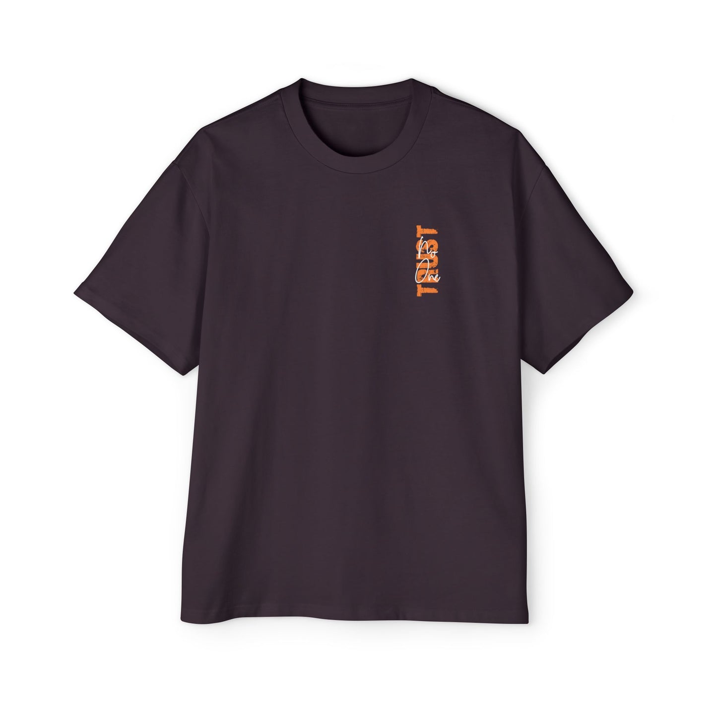 Heavy Oversized Tee - 'Trust No One'