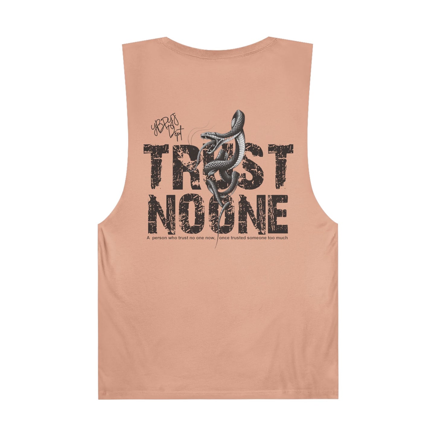 Unisex Trust No One Tank Top