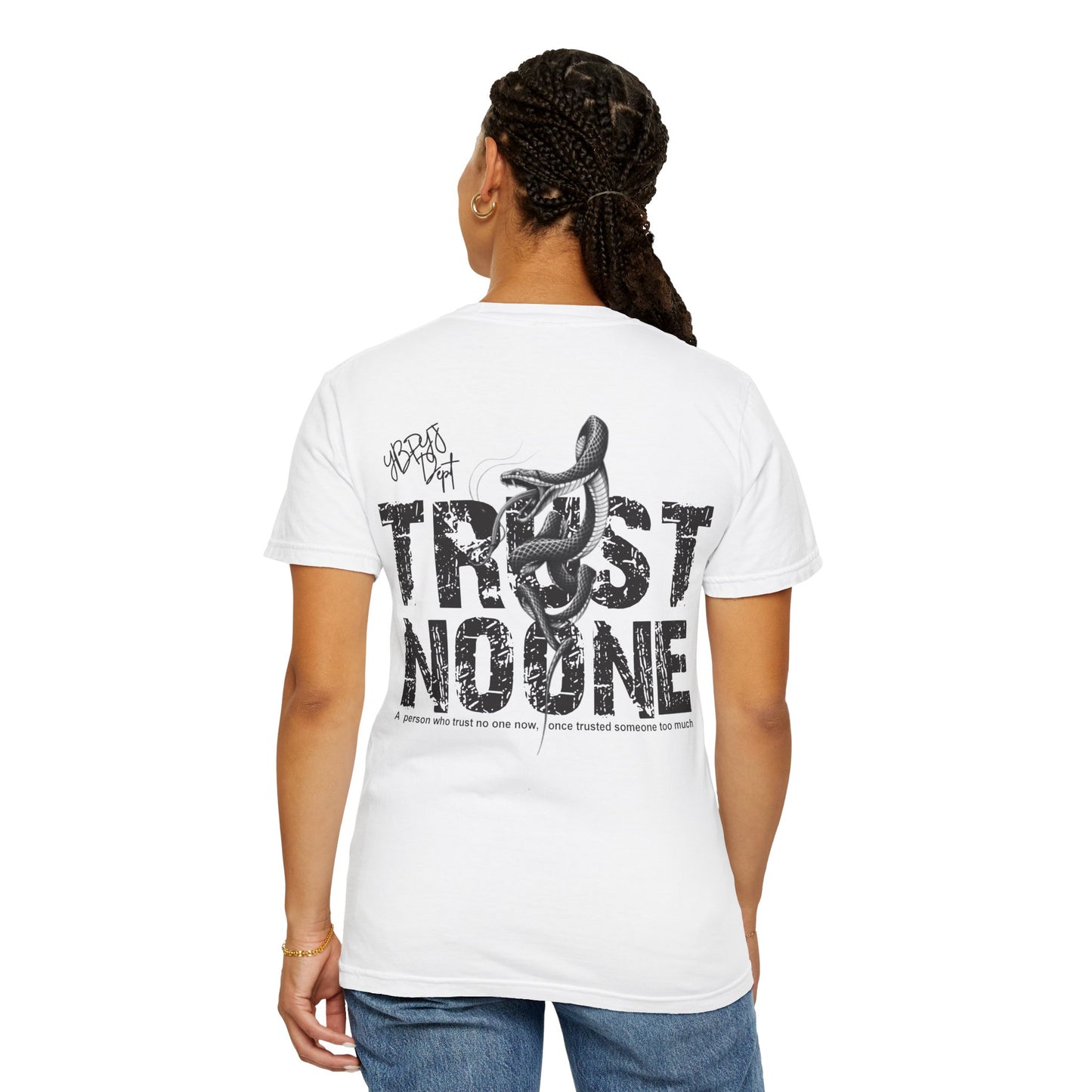 Trust No One Tee for Everyday Wear