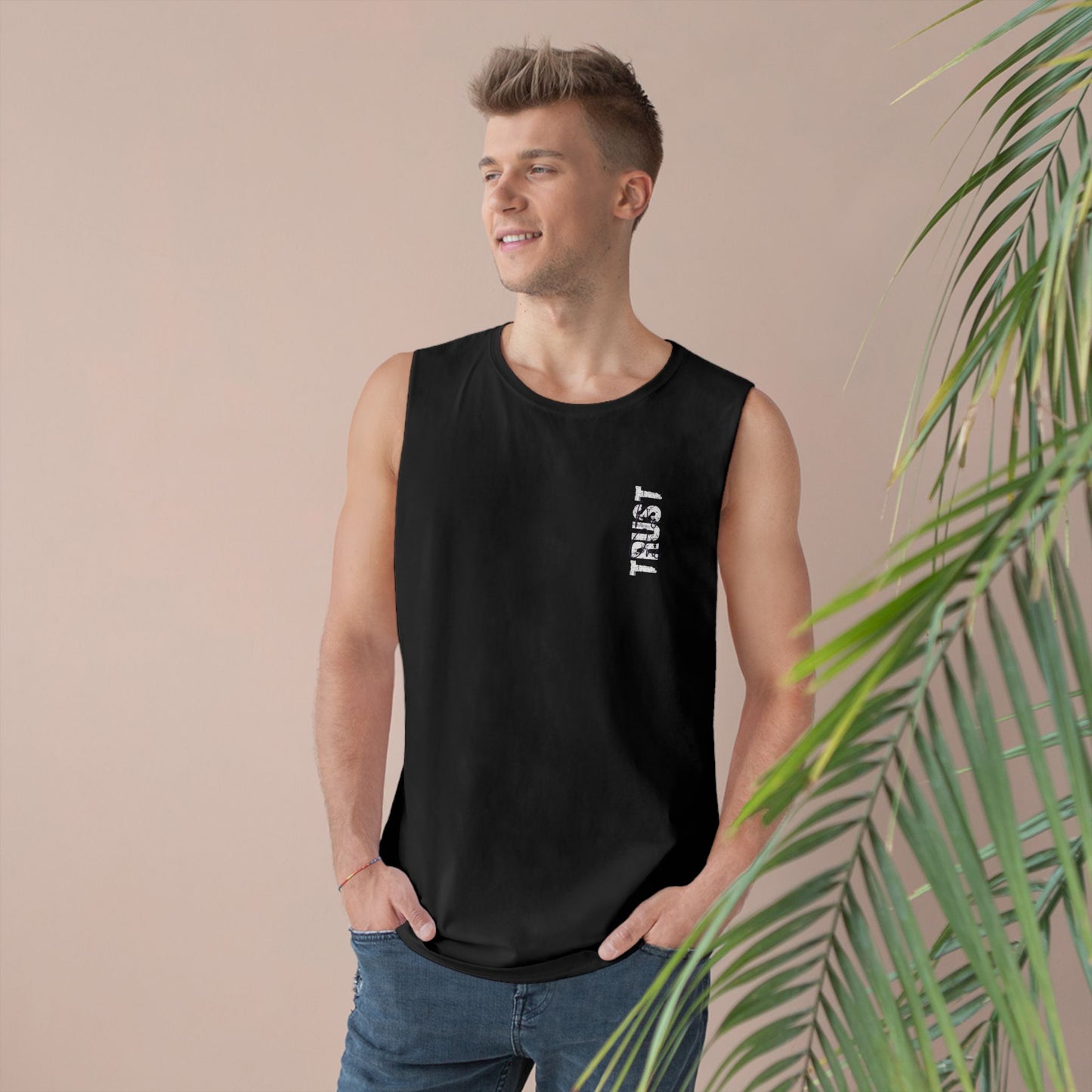 Trust No One Unisex Barnard Tank