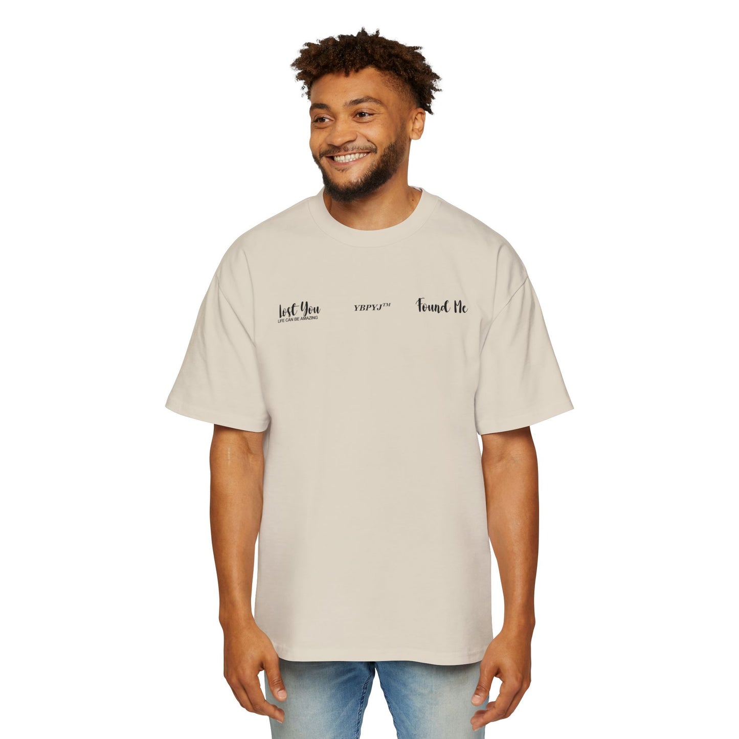 LOST YOU FOUND ME Oversized Tee