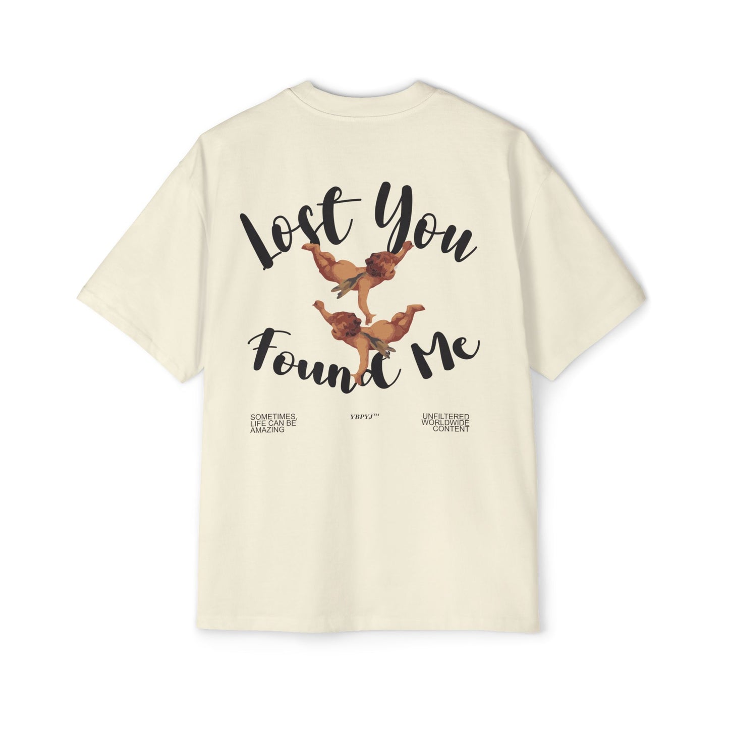 LOST YOU FOUND ME Oversized Tee