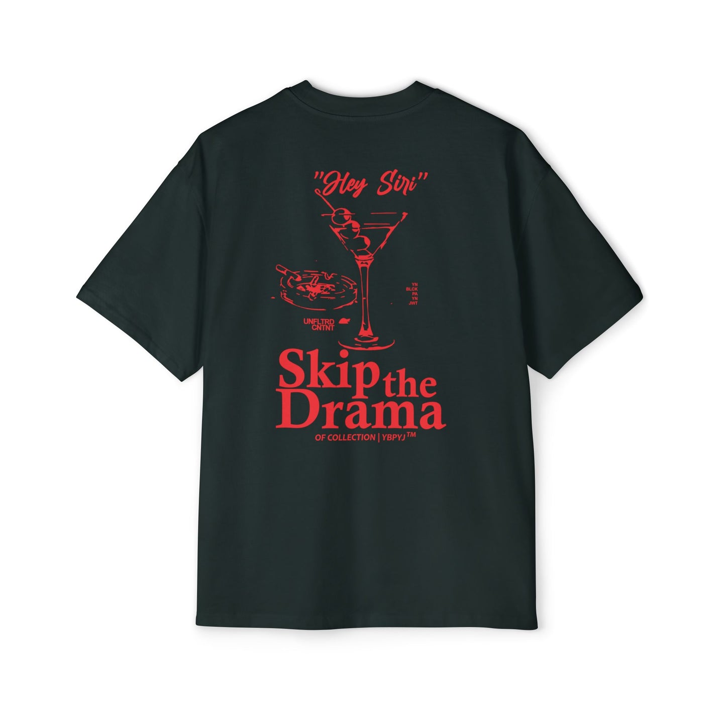 SKIP THE DRAMA / Heavy Oversized Tee