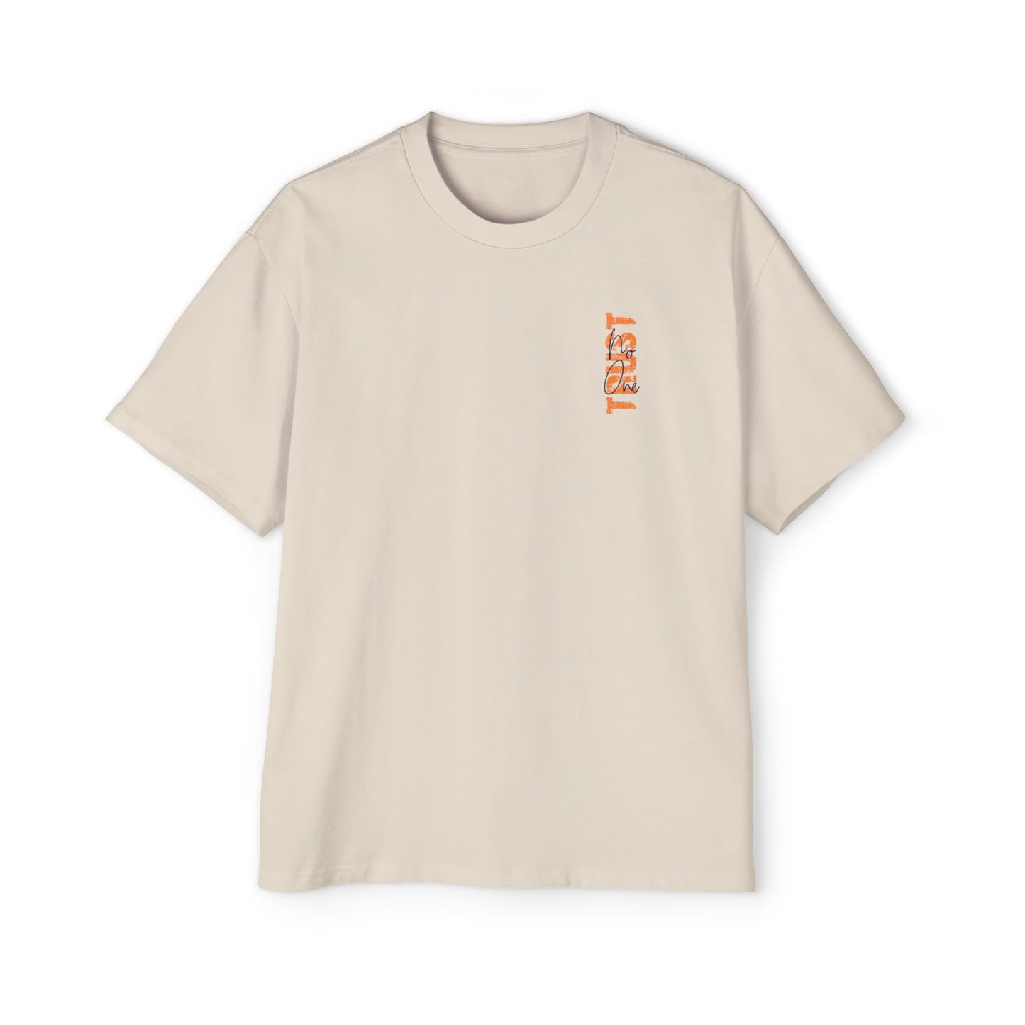 Trust No One Oversized Tee - Streetwear Style