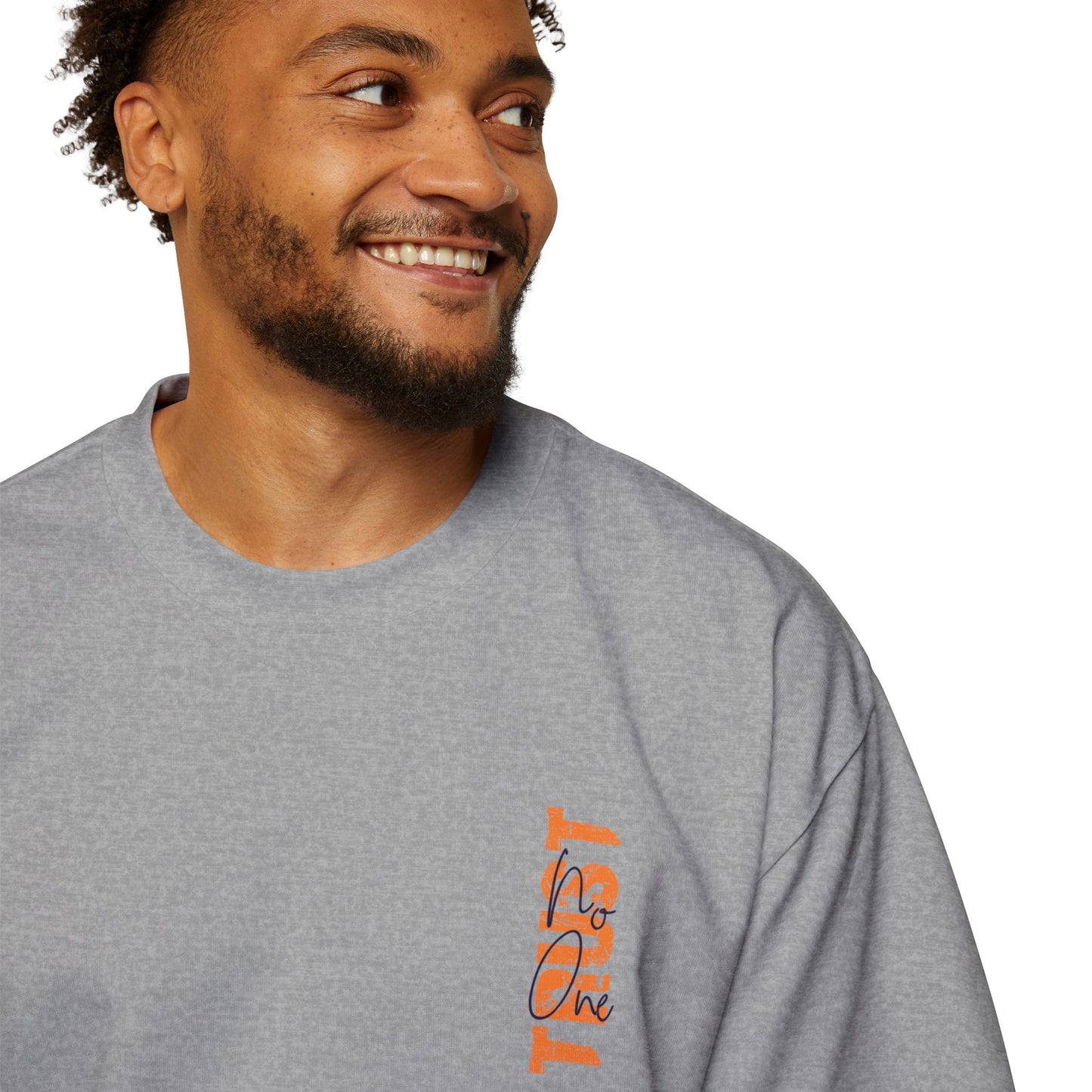 Trust No One Oversized Tee - Streetwear Style