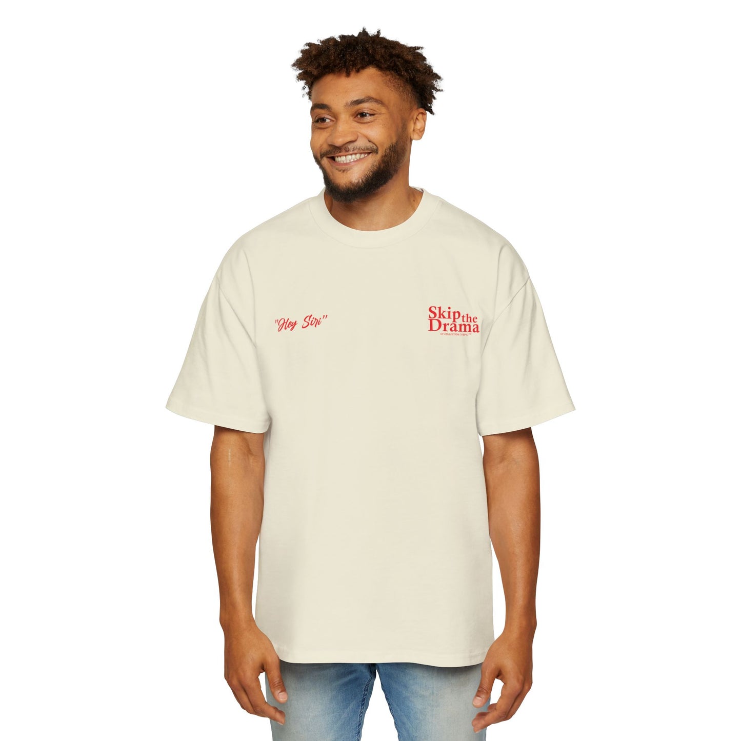SKIP THE DRAMA / Heavy Oversized Tee