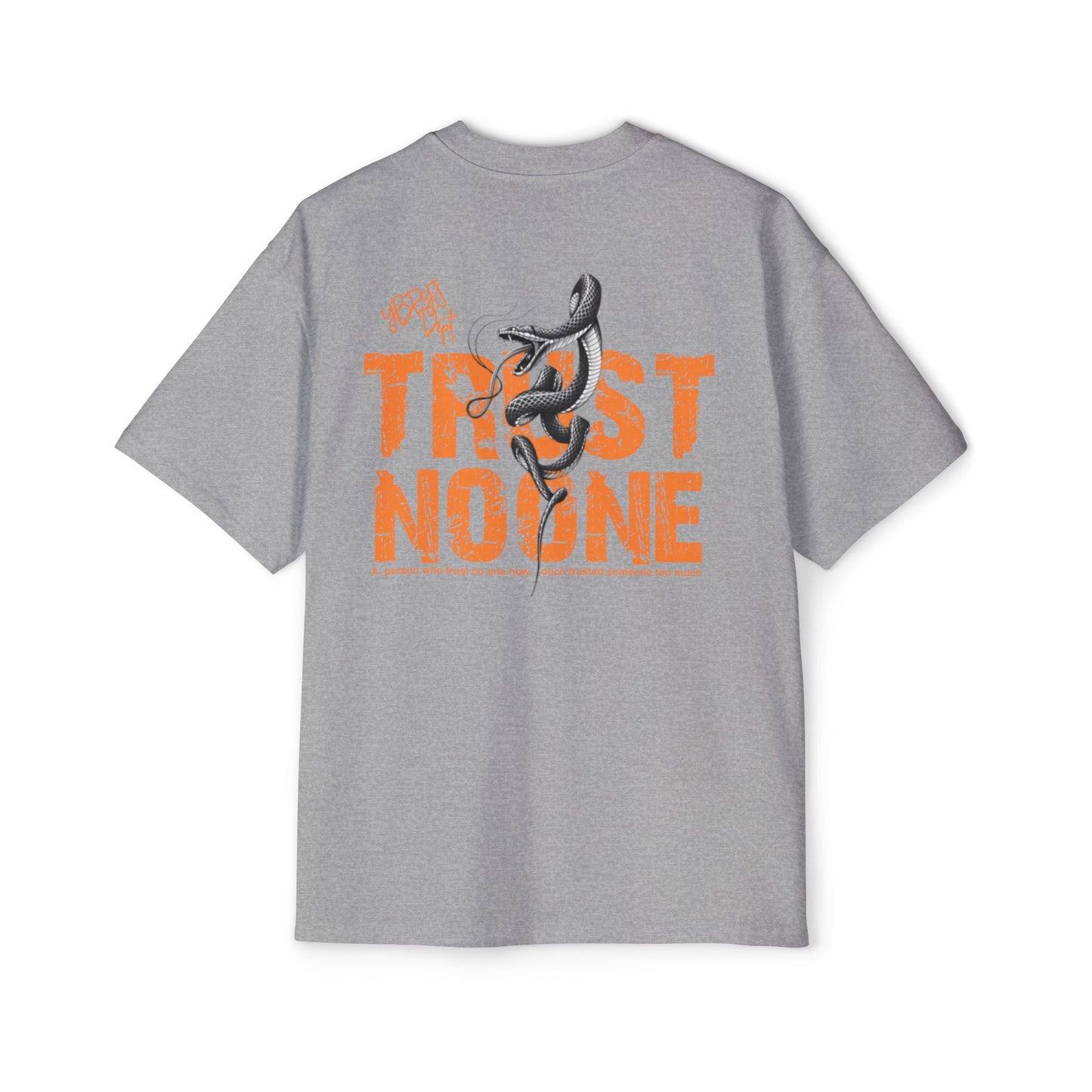 Trust No One Oversized Tee - Streetwear Style