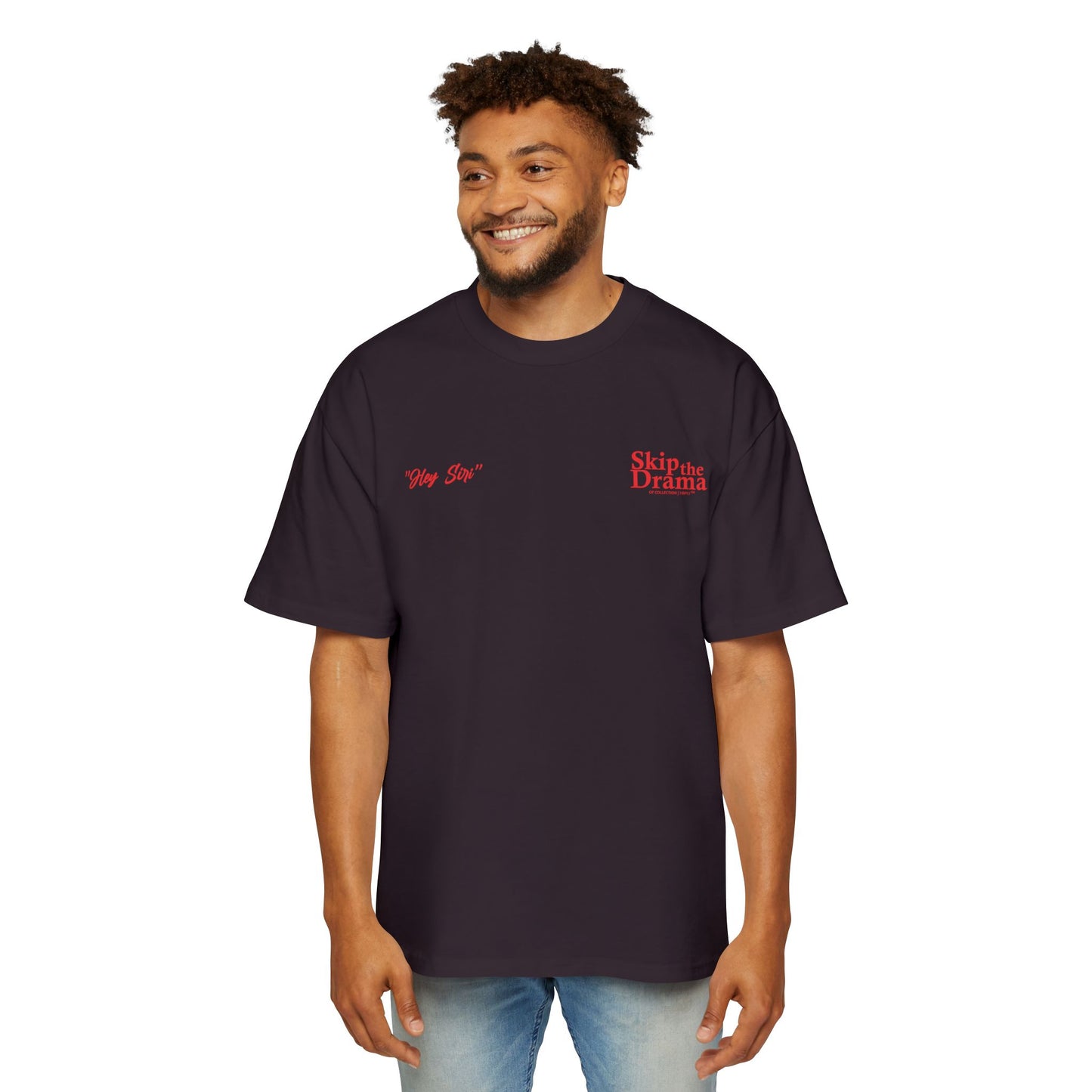 SKIP THE DRAMA / Heavy Oversized Tee