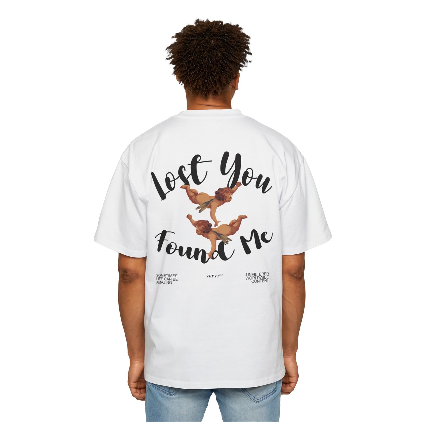 LOST YOU FOUND ME Oversized Tee