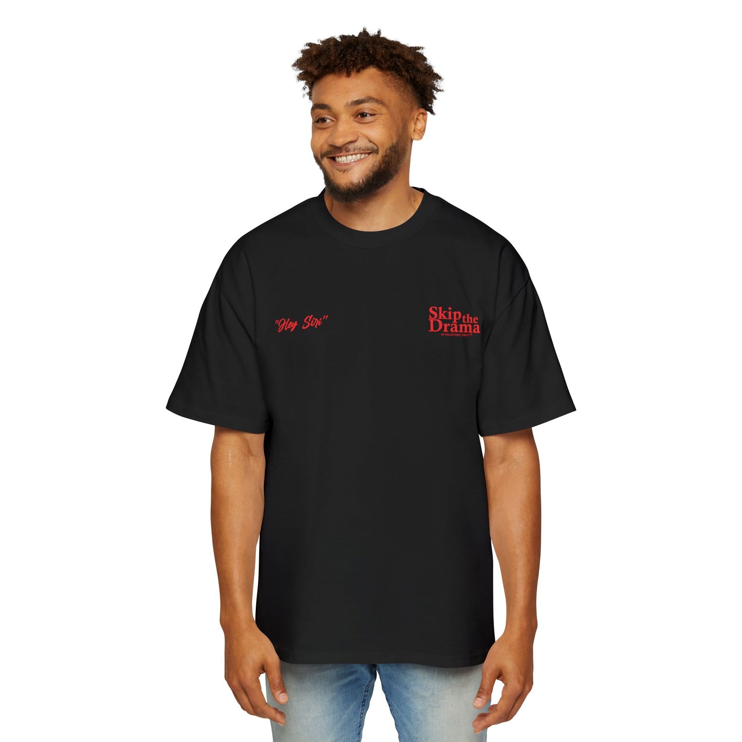 SKIP THE DRAMA / Heavy Oversized Tee