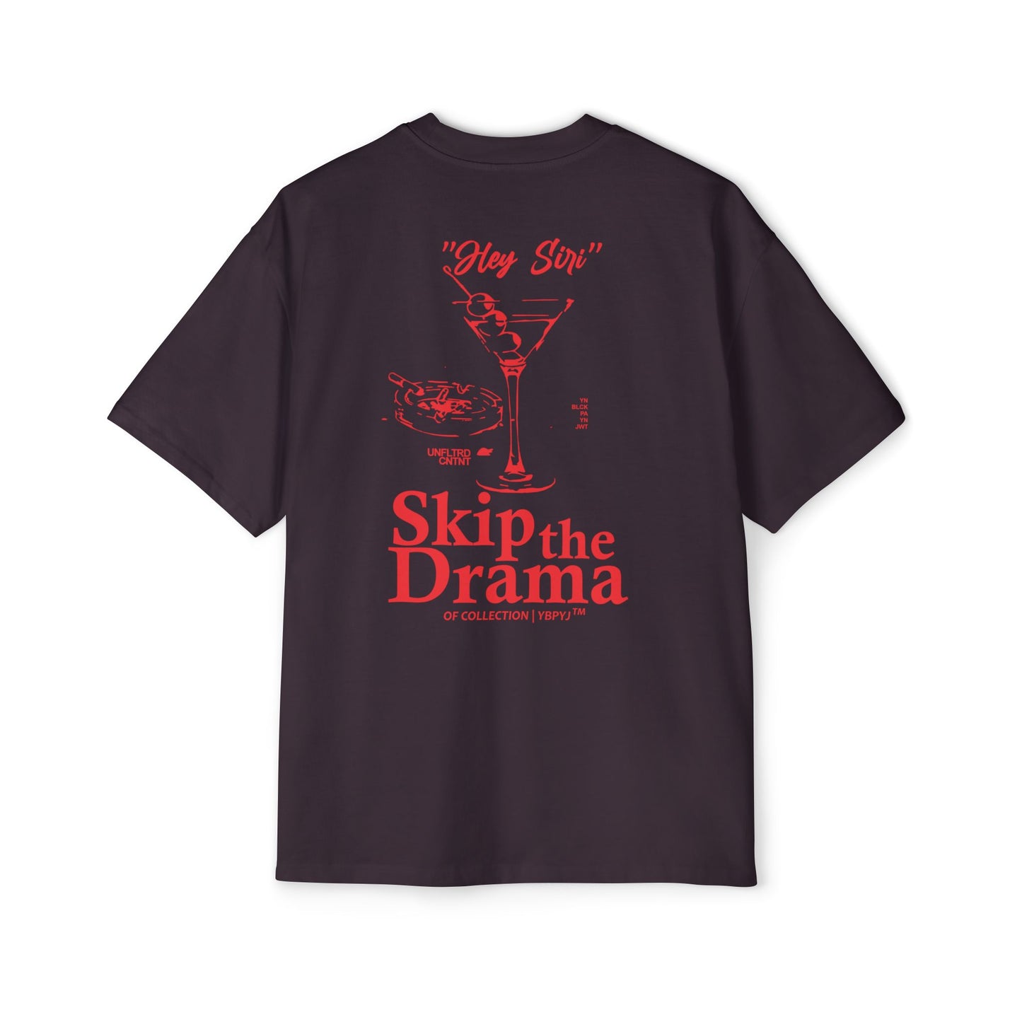 SKIP THE DRAMA / Heavy Oversized Tee