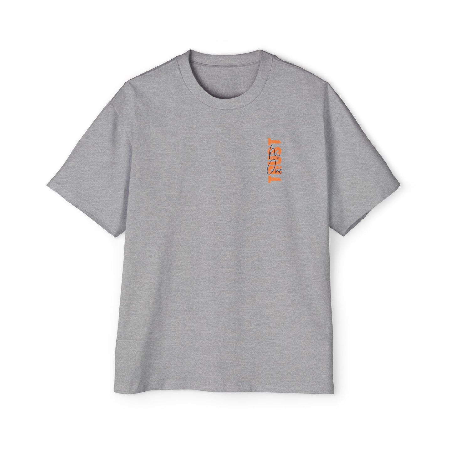 Trust No One Oversized Tee - Streetwear Style