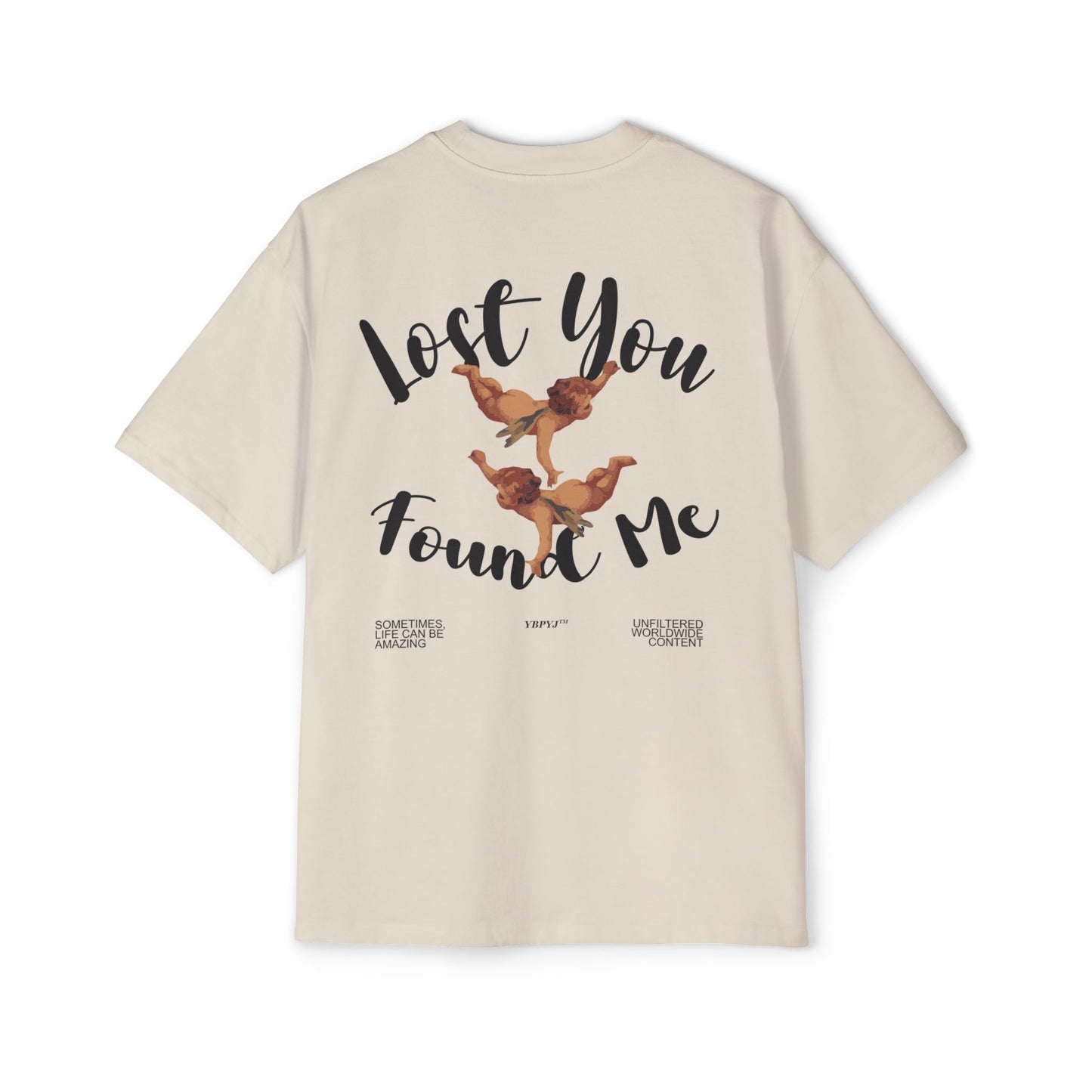 LOST YOU FOUND ME Oversized Tee