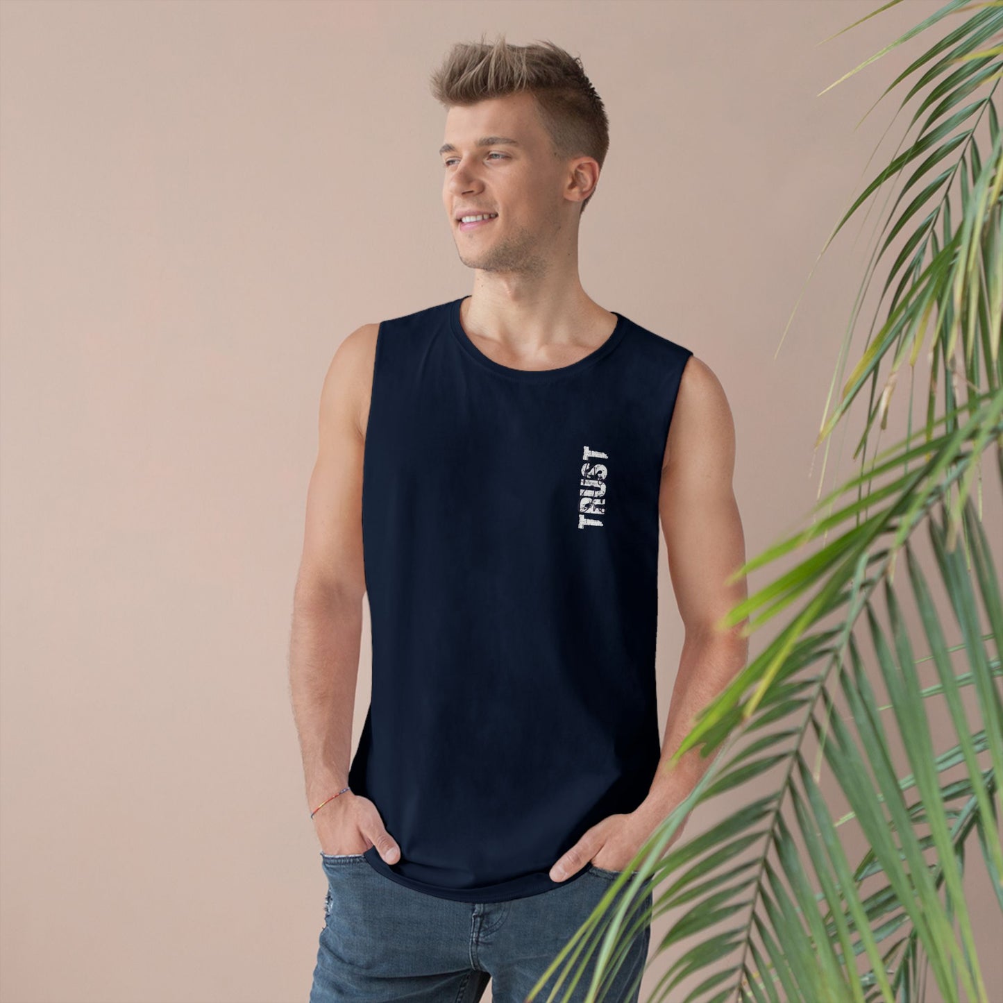 Trust No One Unisex Barnard Tank