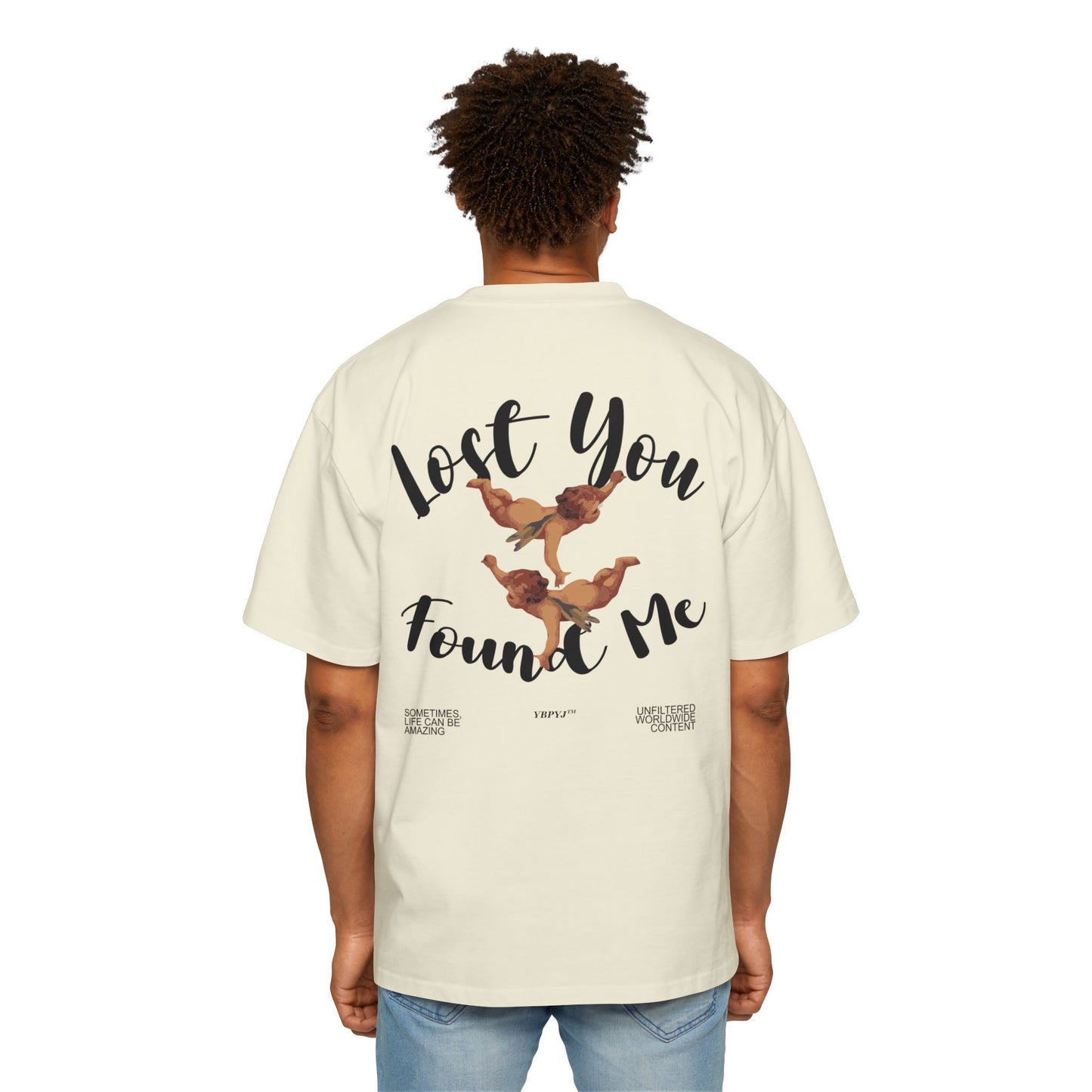 LOST YOU FOUND ME Oversized Tee