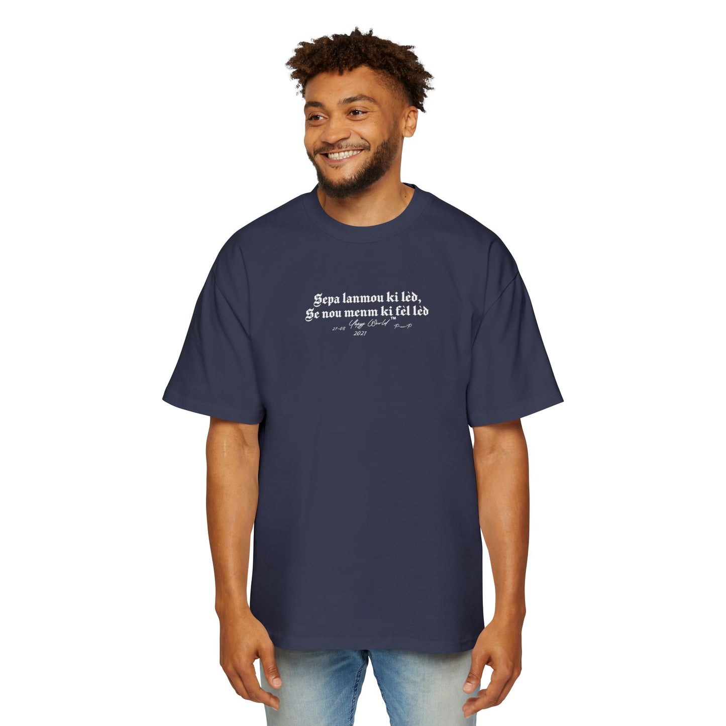 CUPIDON's Heavy Oversized Tee