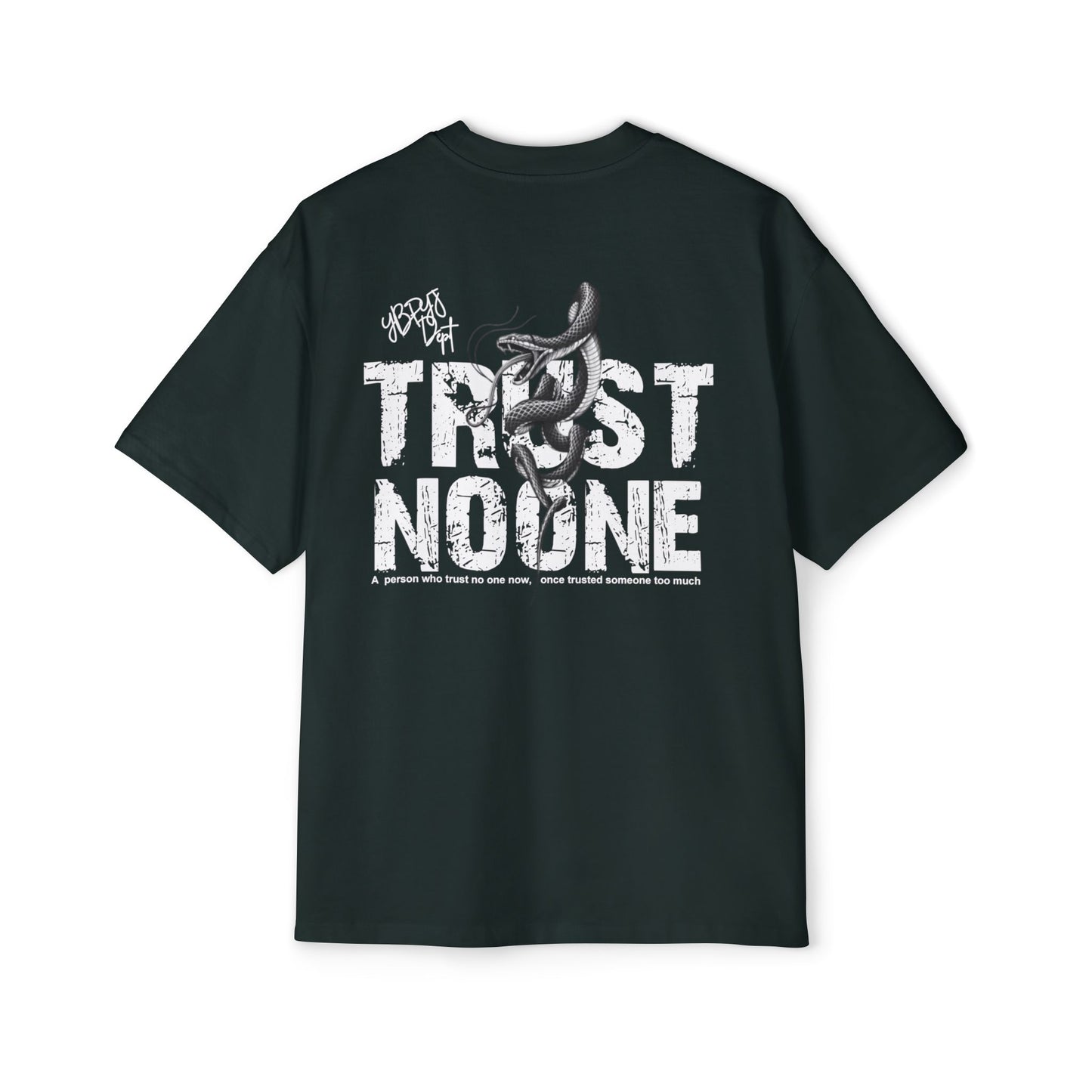 Trust No One Graphic Oversized Tee