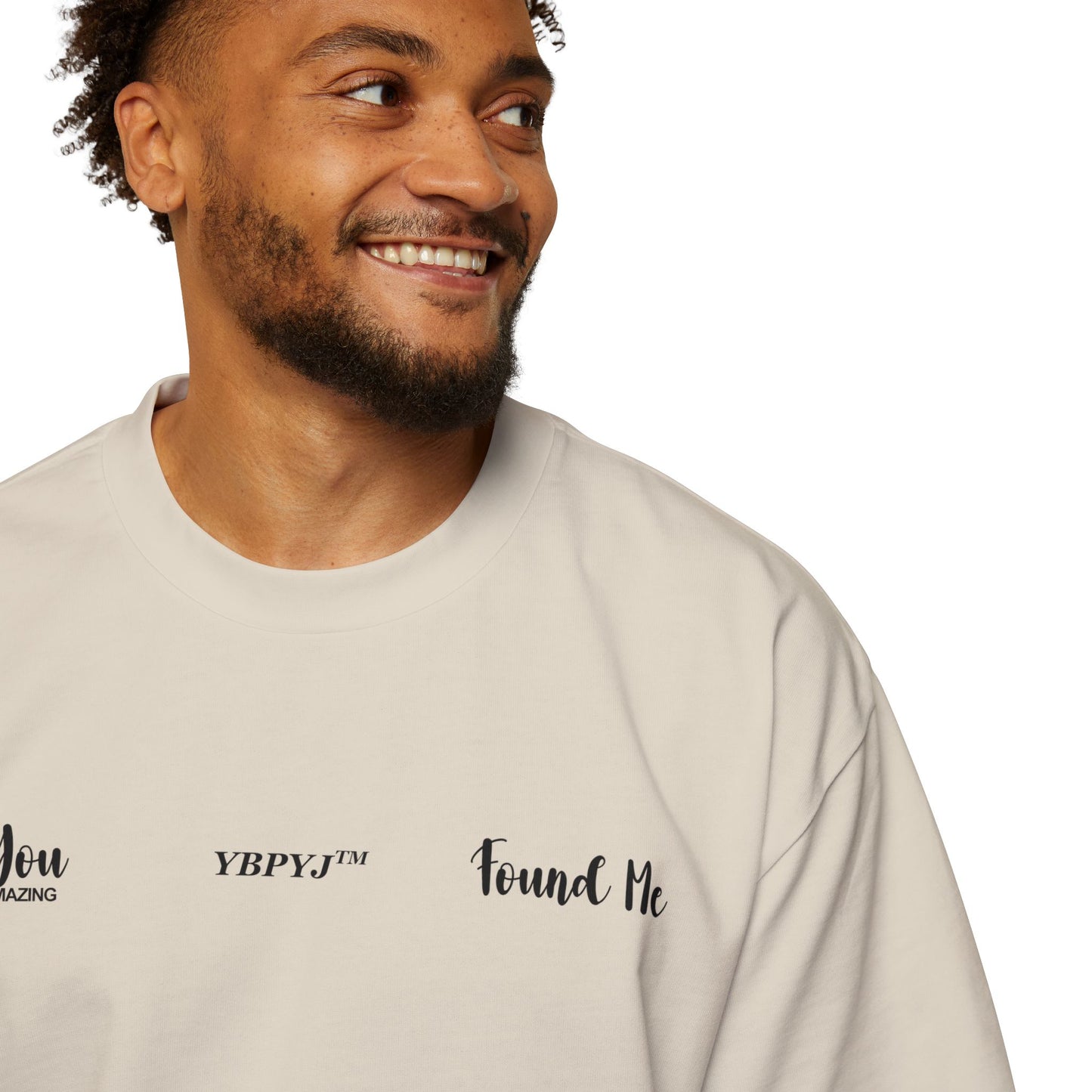 LOST YOU FOUND ME Oversized Tee