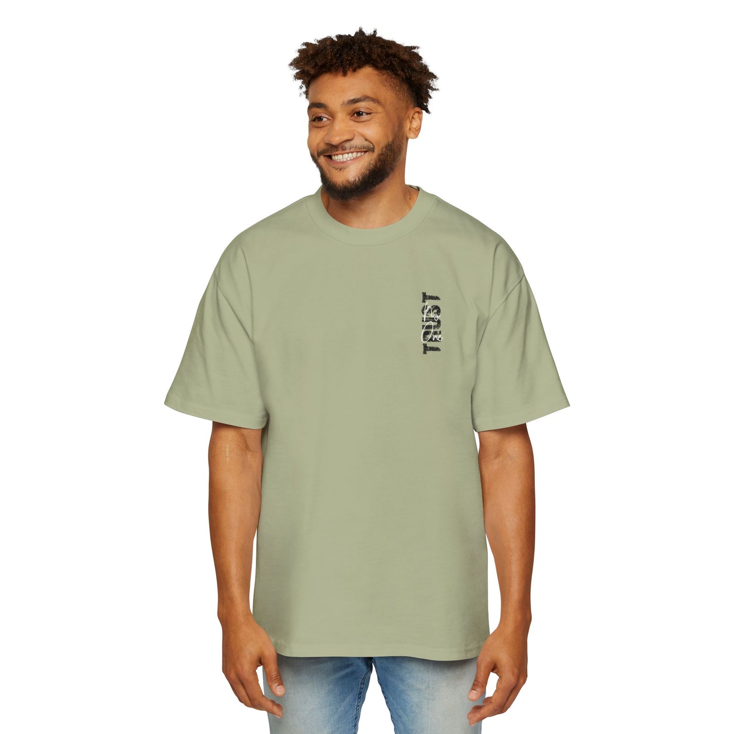 Heavy Oversized Tee - 'Trust No One'