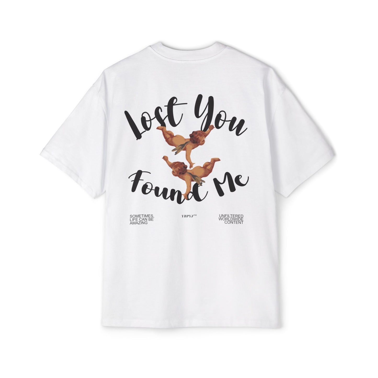 LOST YOU FOUND ME Oversized Tee