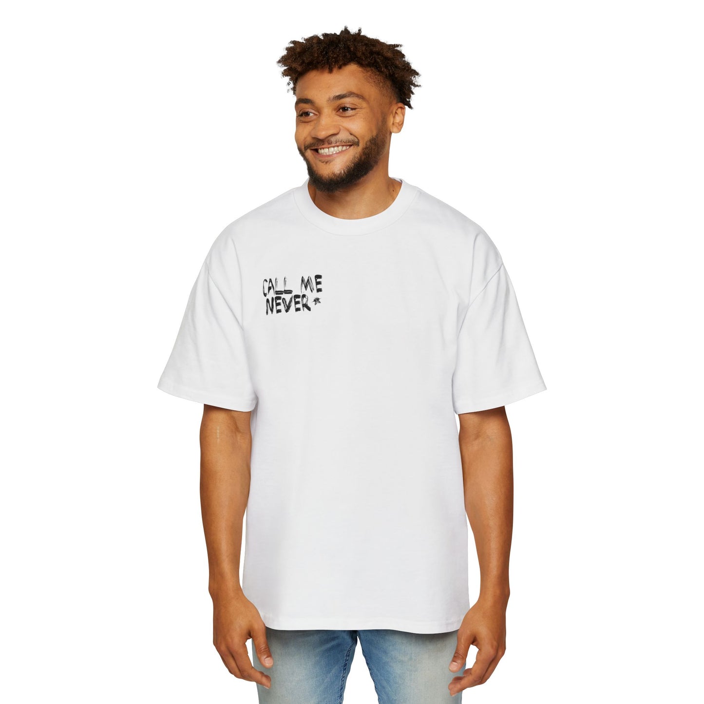 CALL ME NEVER / Heavy Oversized Tee