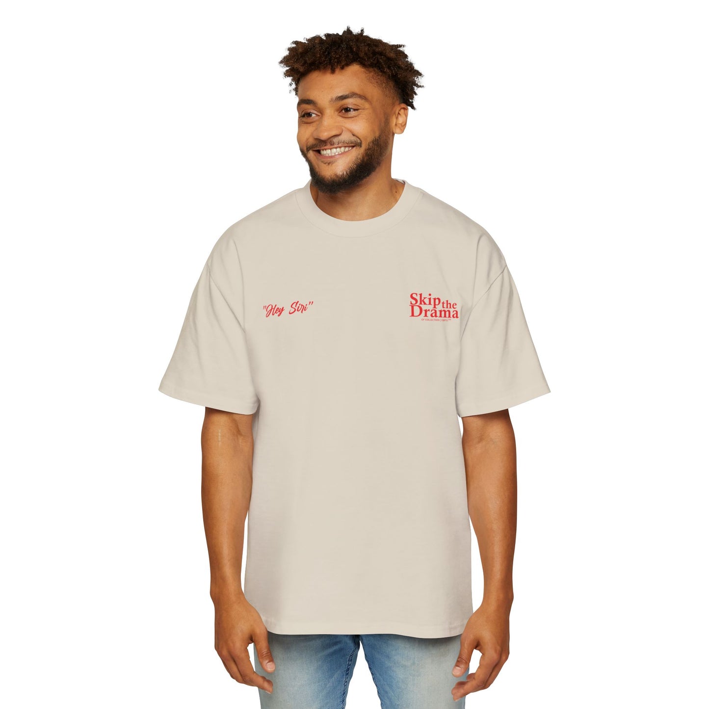 SKIP THE DRAMA / Heavy Oversized Tee