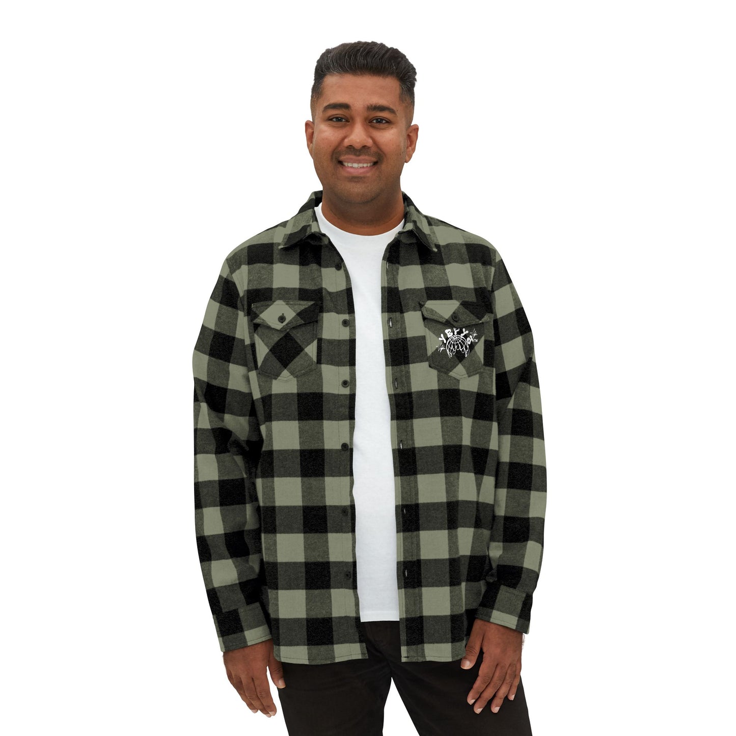 IT'S A BEAUTIFUL DAY TO BE BLACK Stylish unisex flannel shirt