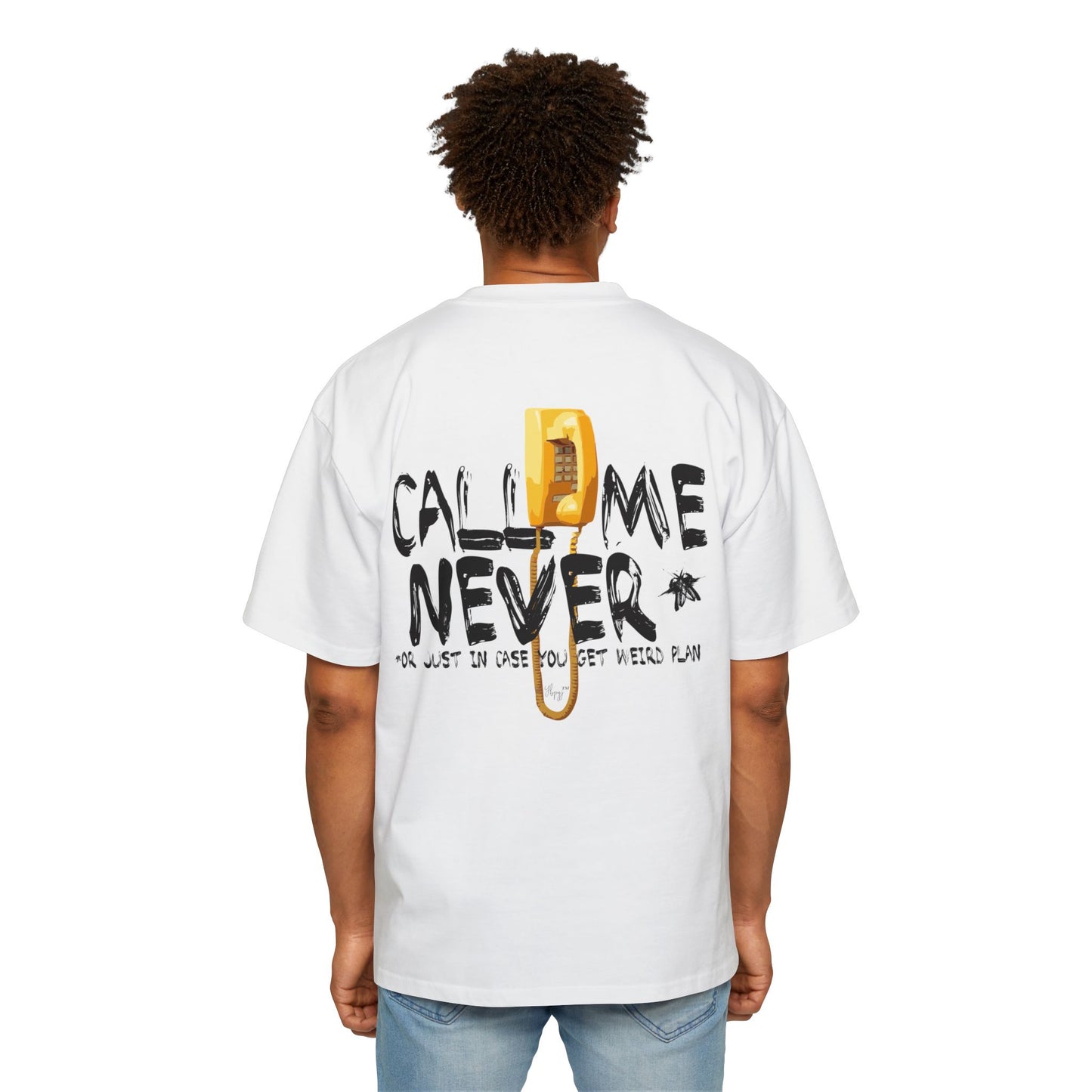 CALL ME NEVER / Heavy Oversized Tee