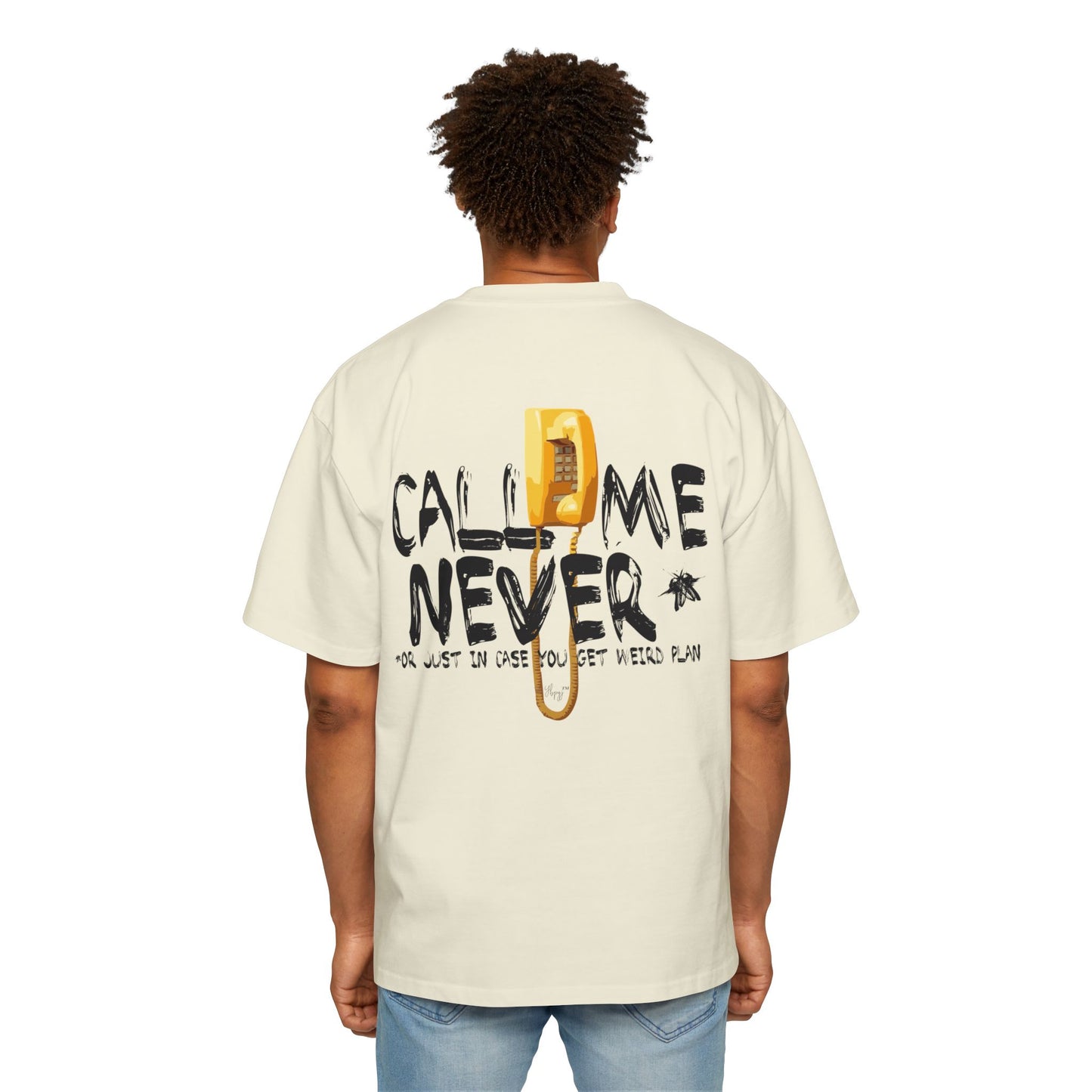 CALL ME NEVER / Heavy Oversized Tee